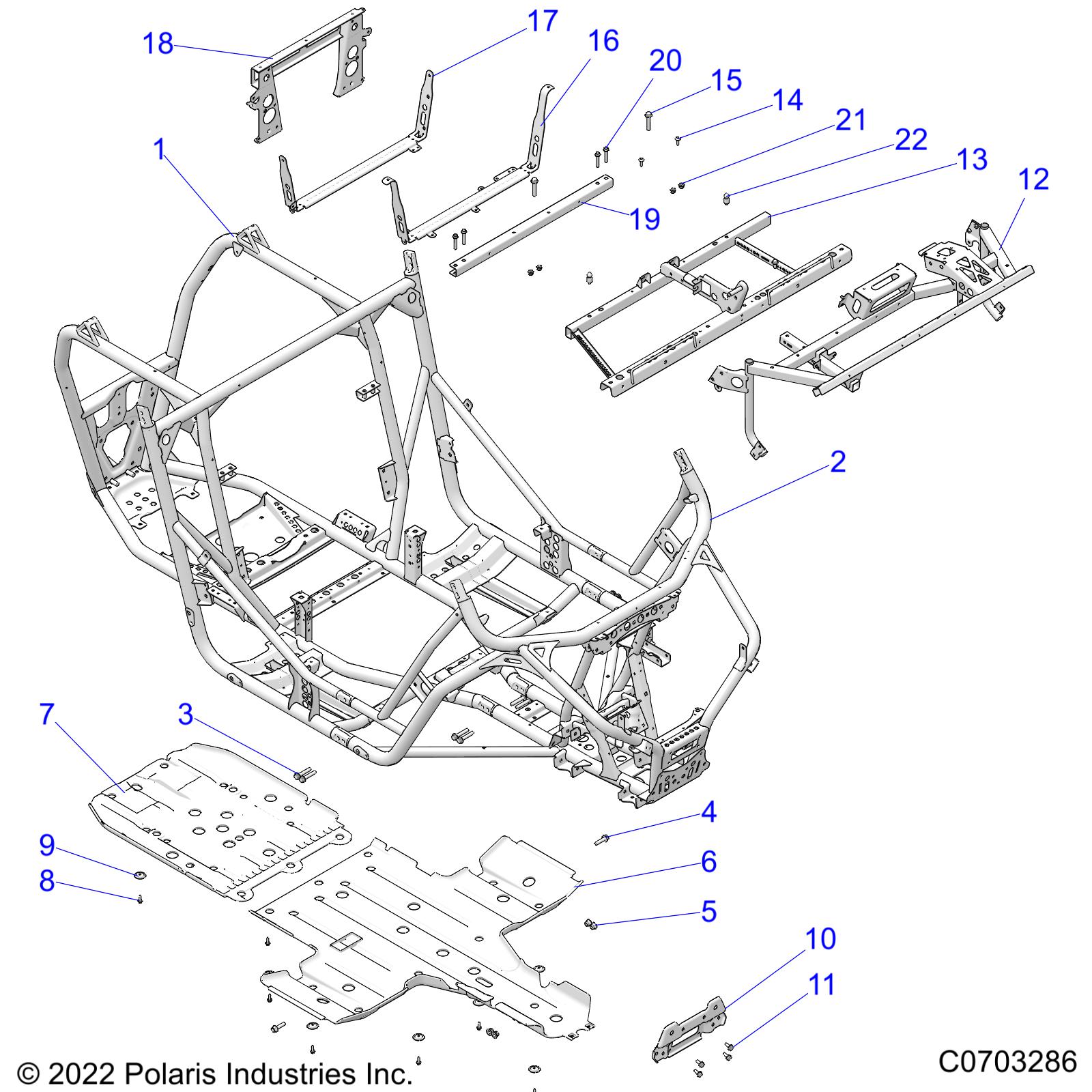 Part Number : 7556065 SKID PLATE WASHER