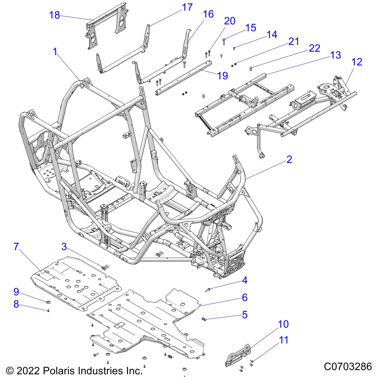 Part Number : 5264553-329 BOX SUPPORT BRACKET  REAR  BLA