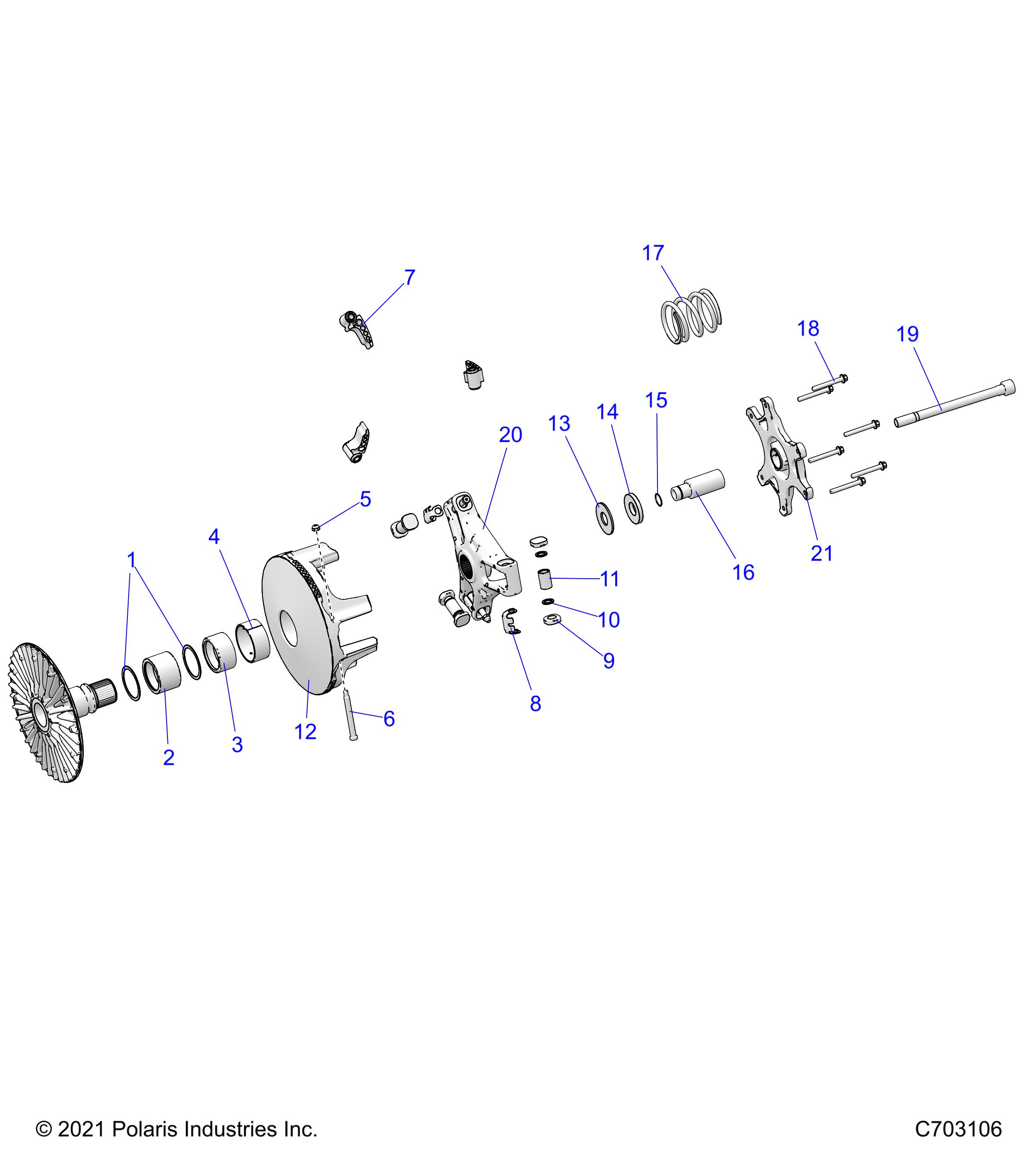 Part Number : 7520949 SHOULDER BOLT  8 X 65