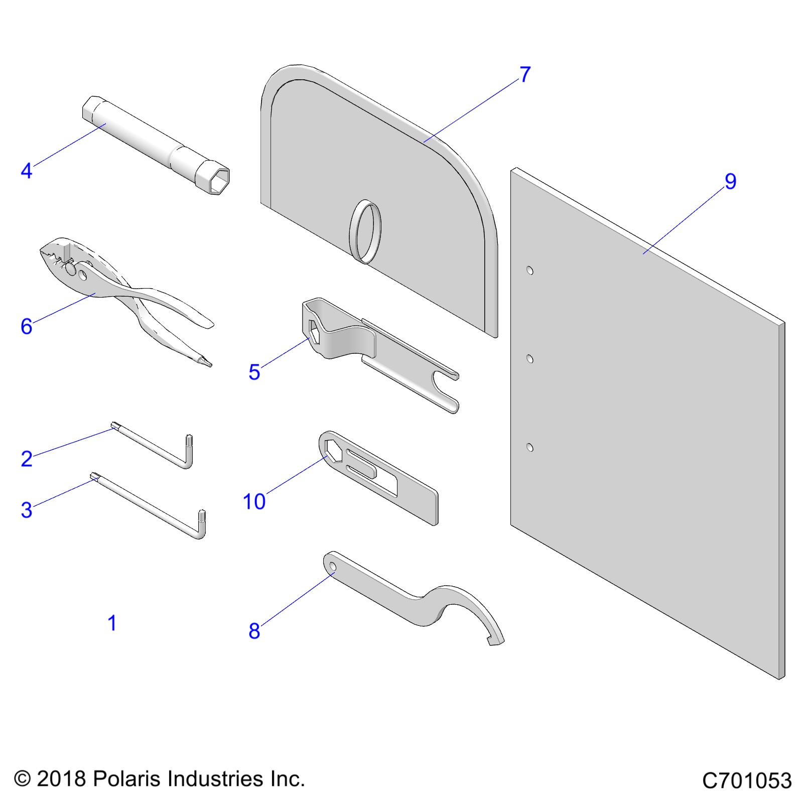 Part Number : 2877351 ACCESSORY TOOL KIT