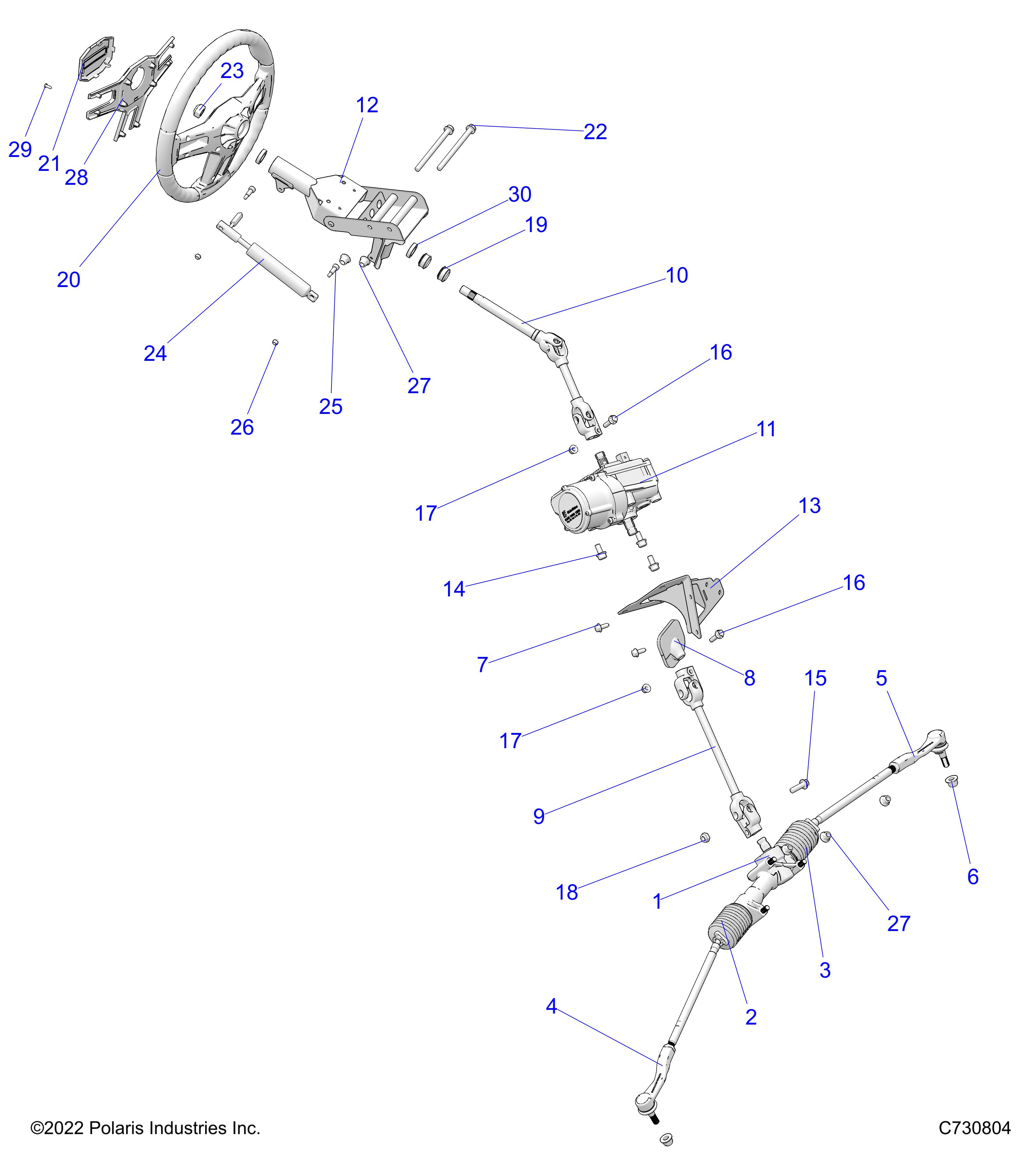 Part Number : 3514686 STEERING BEARING