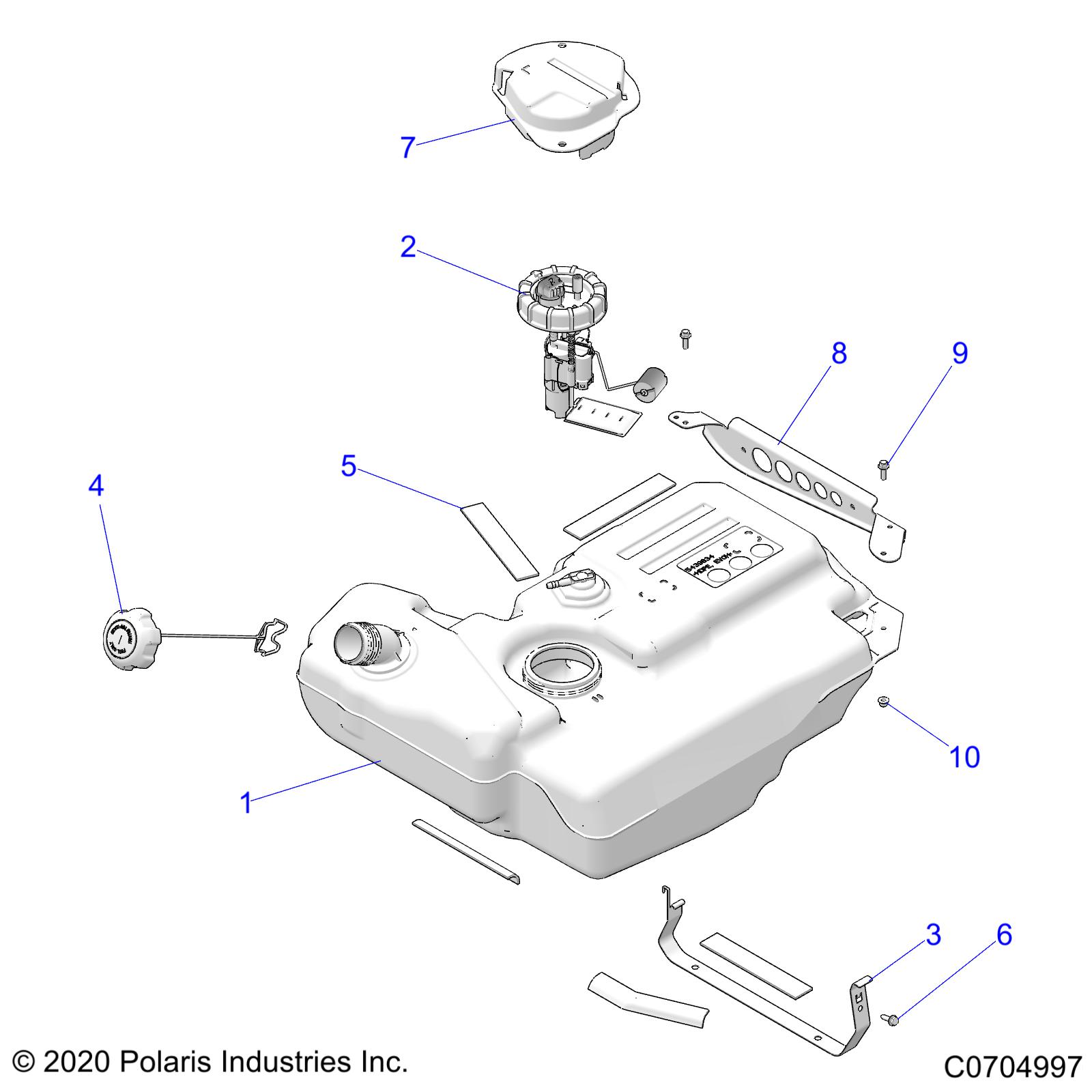 Part Number : 2522377 ASM-FUEL TANK MIOP