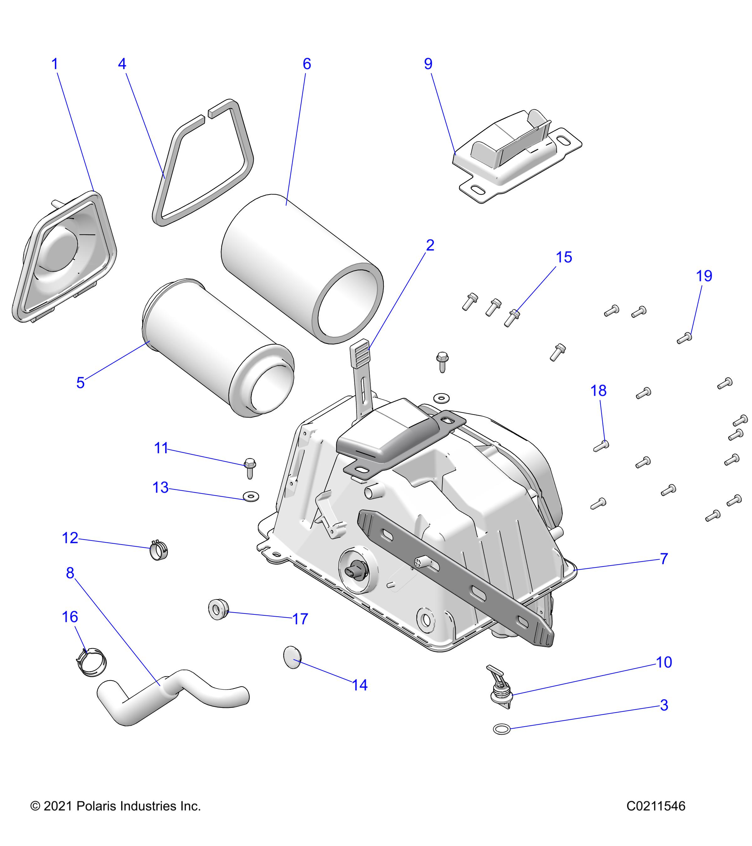 Part Number : 5415705 PLUG-AIR BOX MUDDER