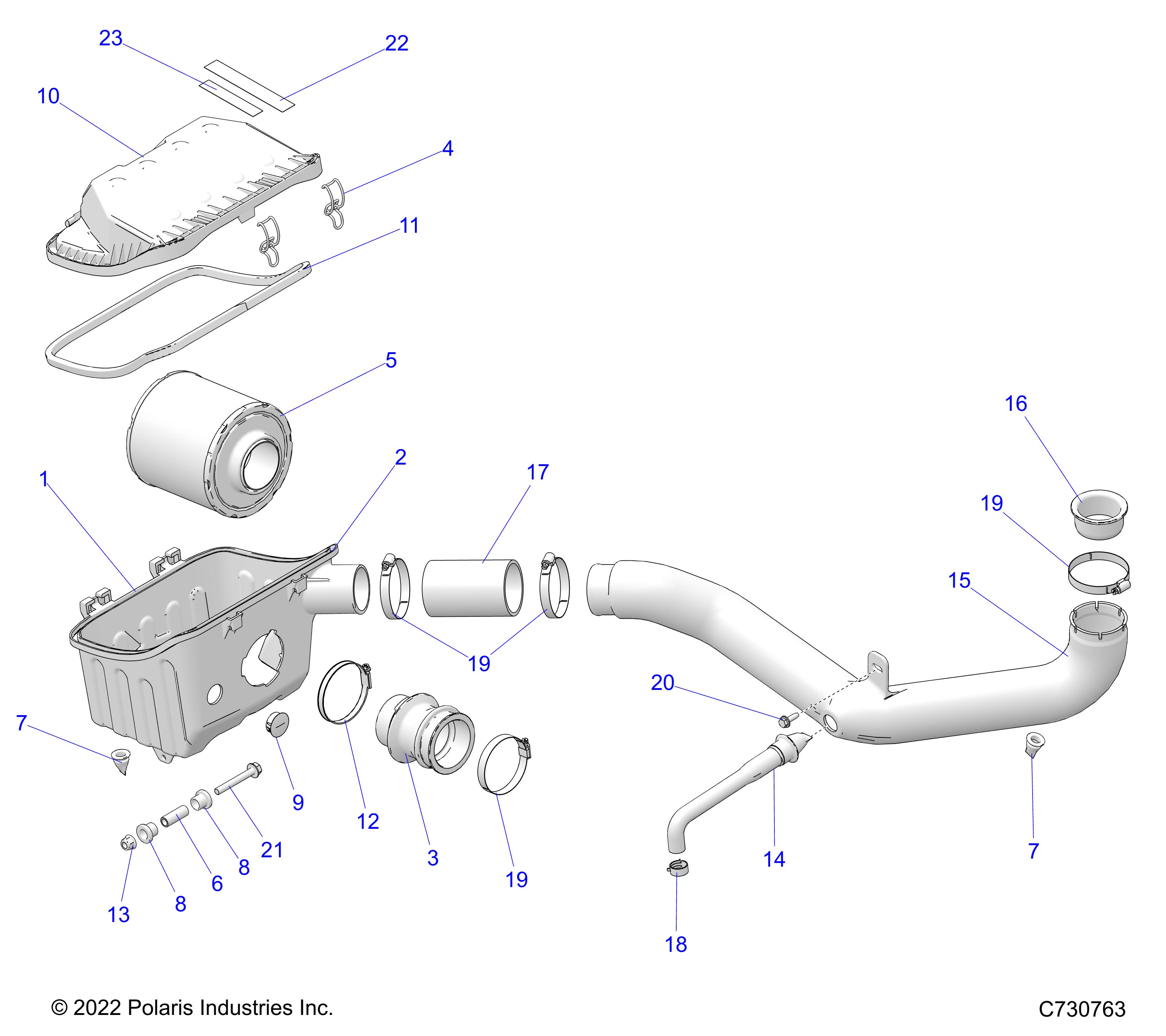 Part Number : 7081707 AIRBOX CLIP