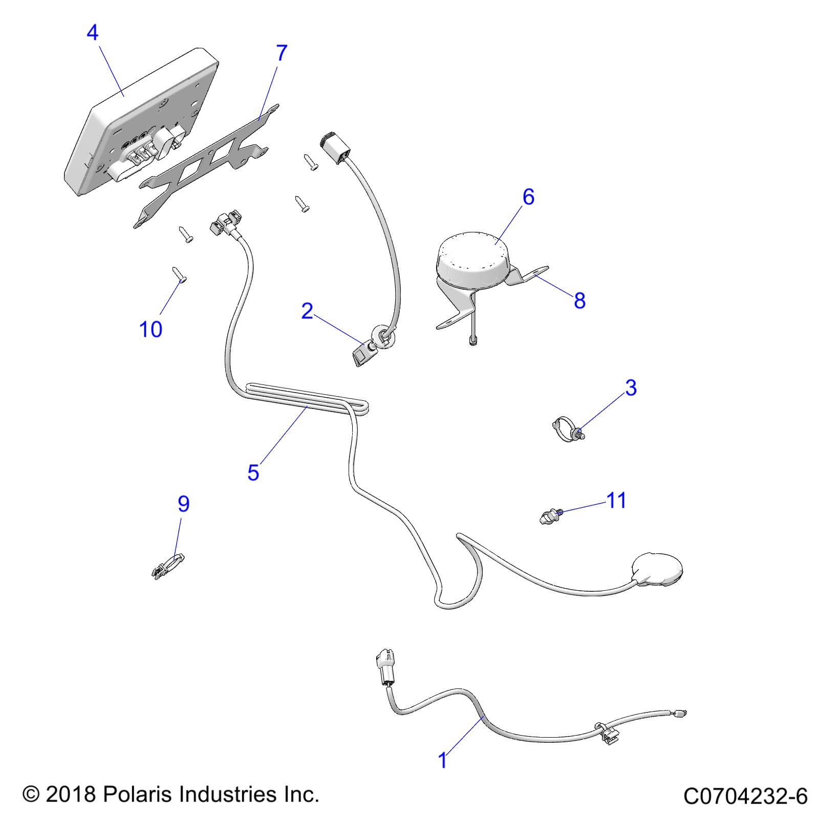 Part Number : 2414710 USB HARNESS