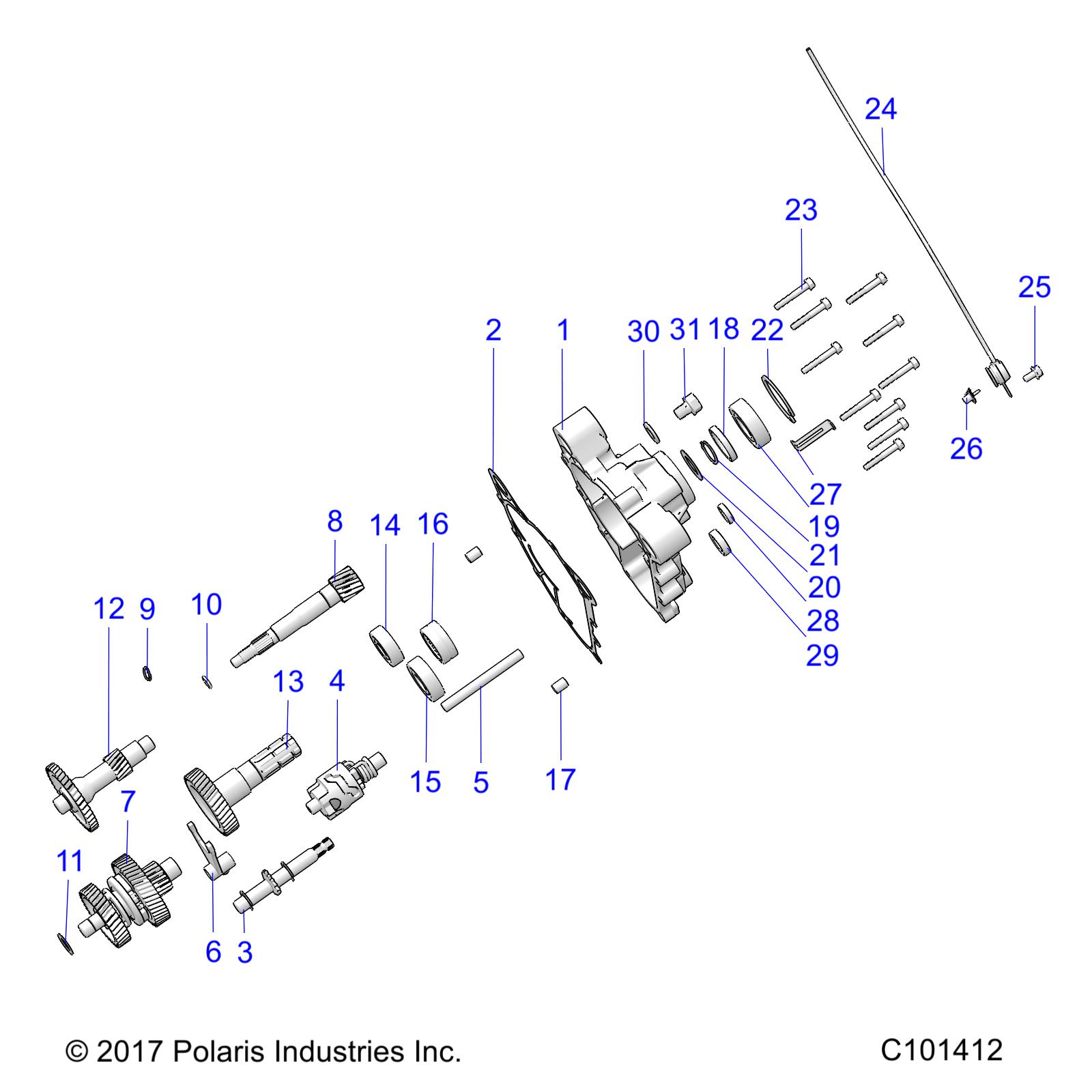 Part Number : 3050305 CABLE SHIFT INDICATOR