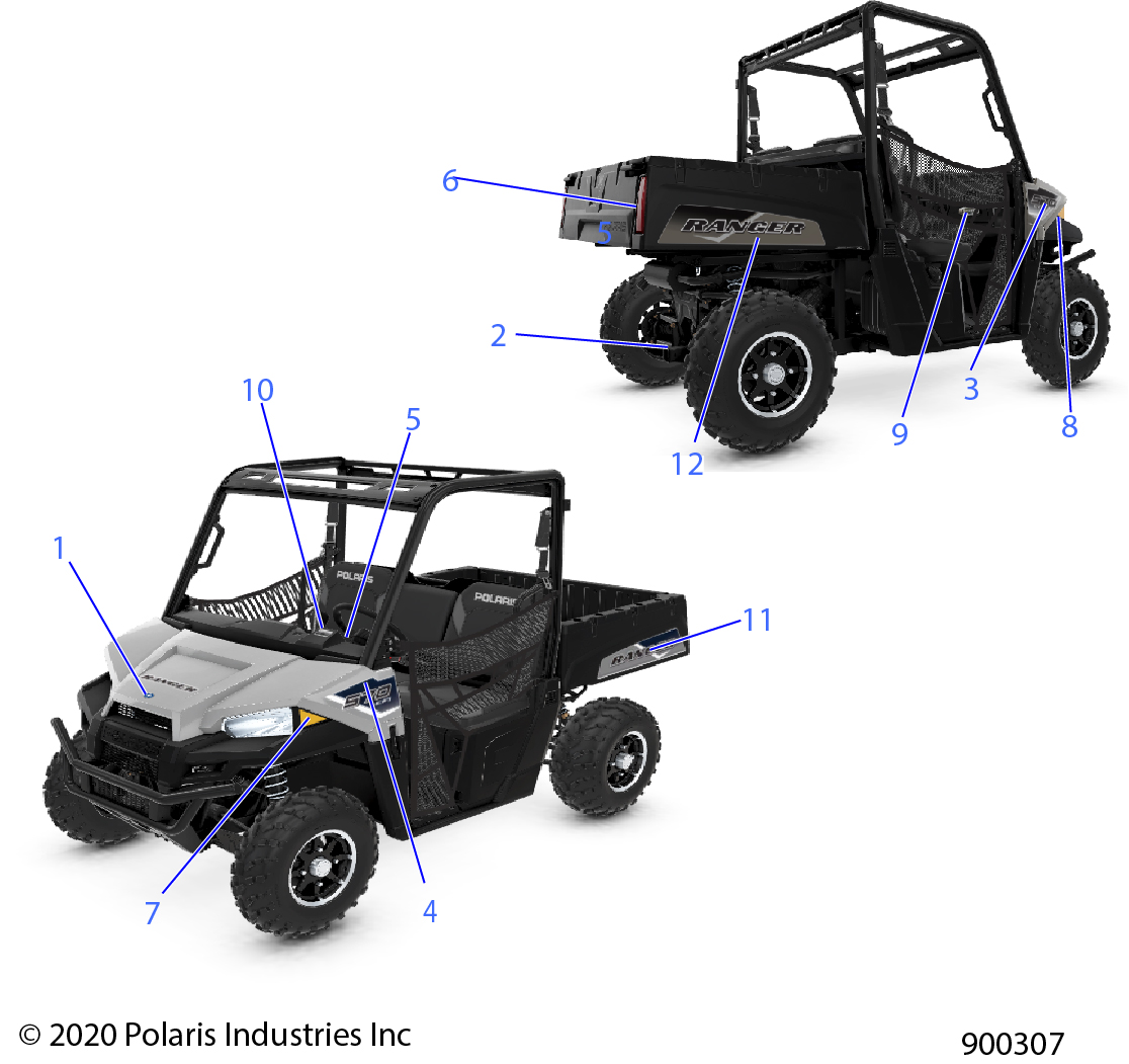 Part Number : 7175567 DECAL-HWSR RANGER