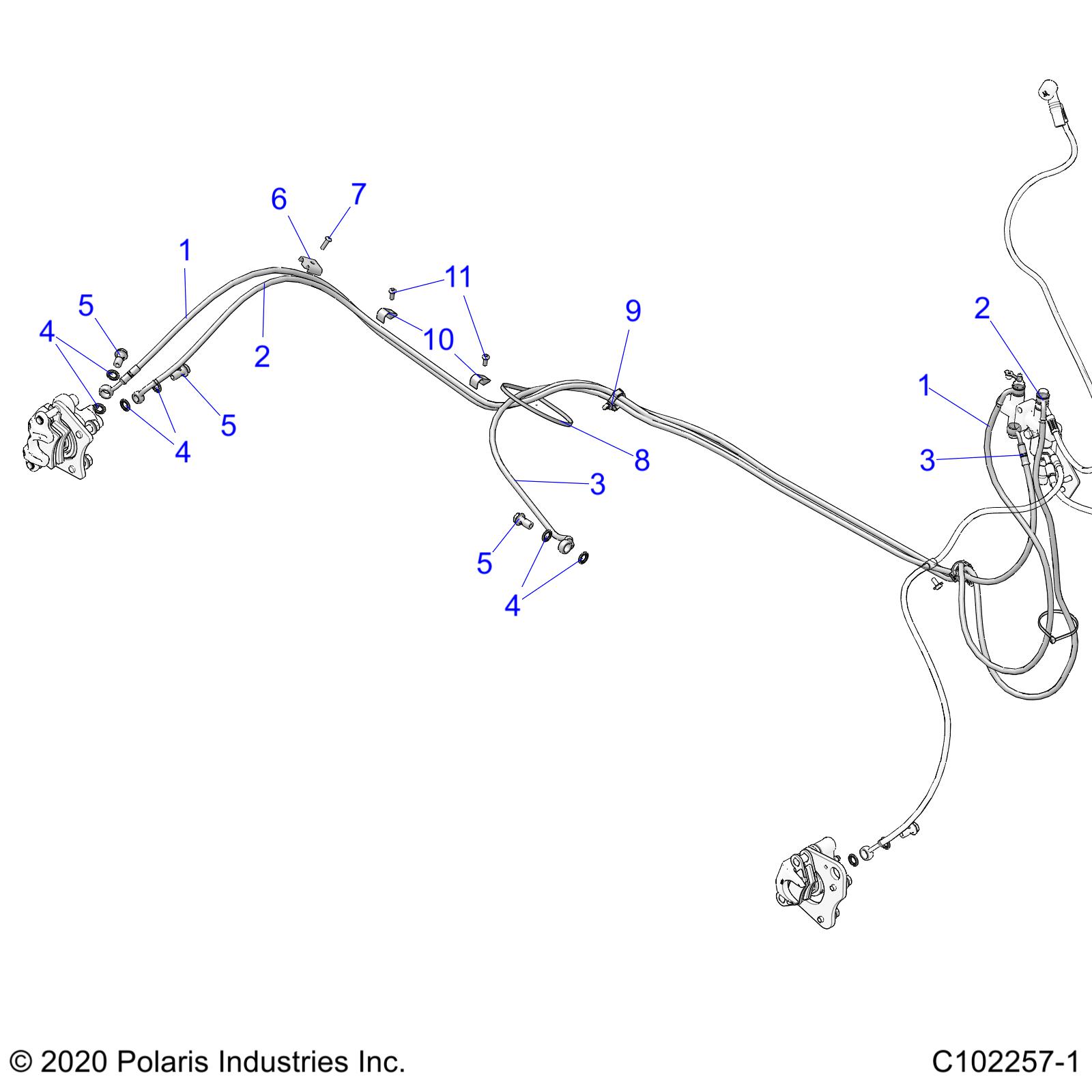 Part Number : 7670126 CLIP-RETAINING DUAL .250 LINE