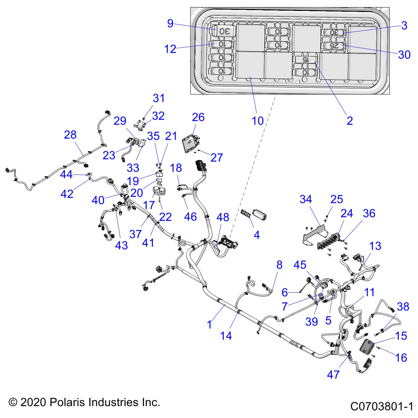 Part Number : 4011653 FUSE  25 AMP