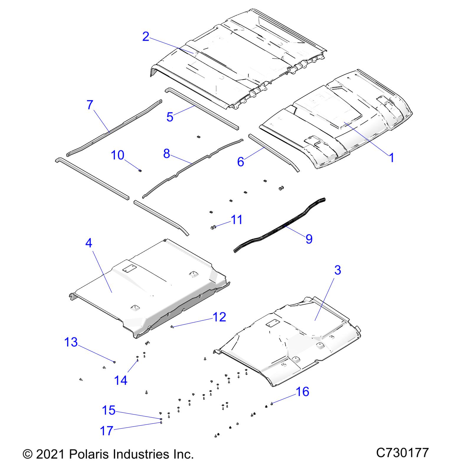 Part Number : 7518238 BOLT  5/8 LONG TORX PAN HEAD