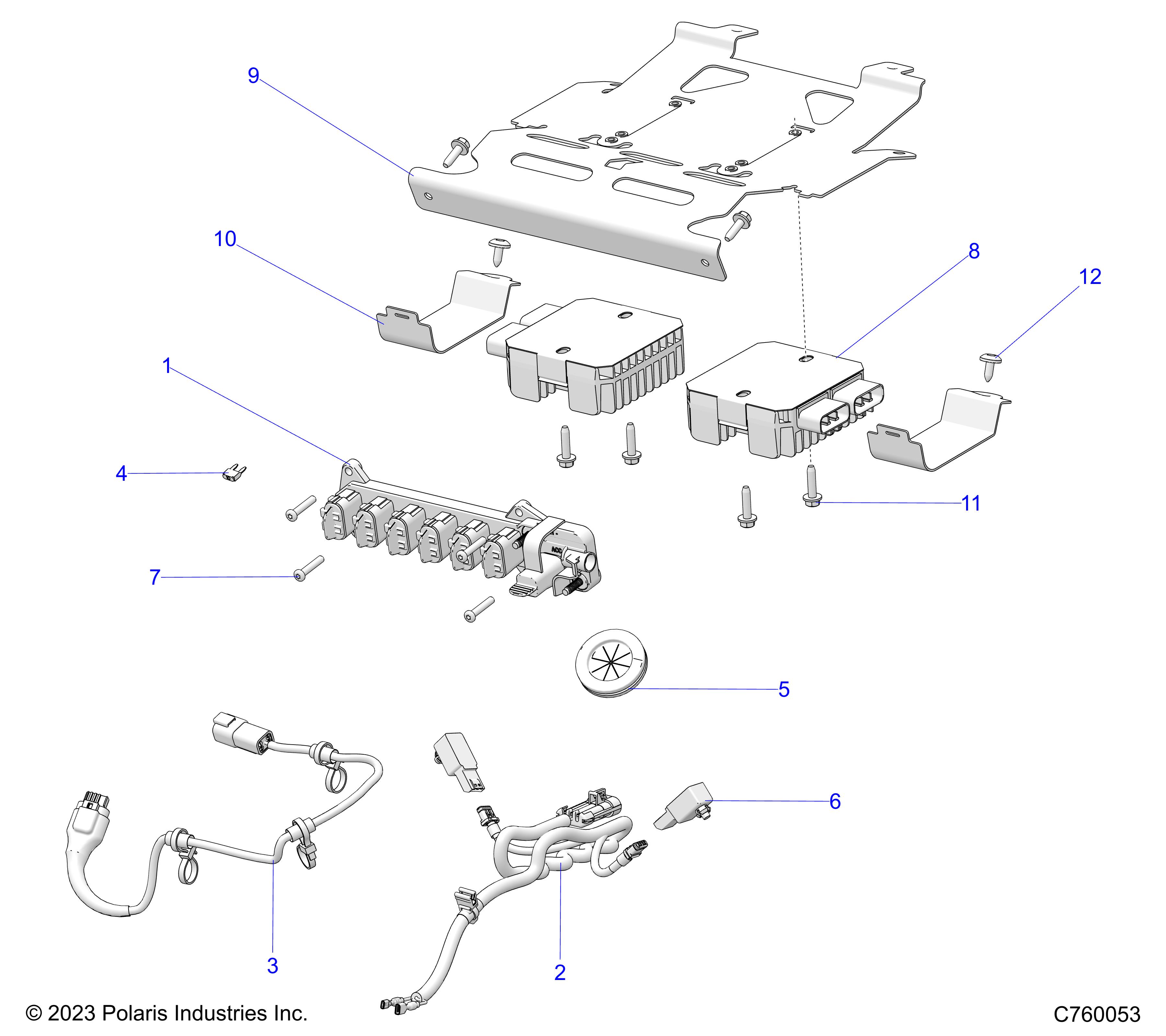 Part Number : 5274070-329 BRKT-MOUNT REGULATOR ECOAT