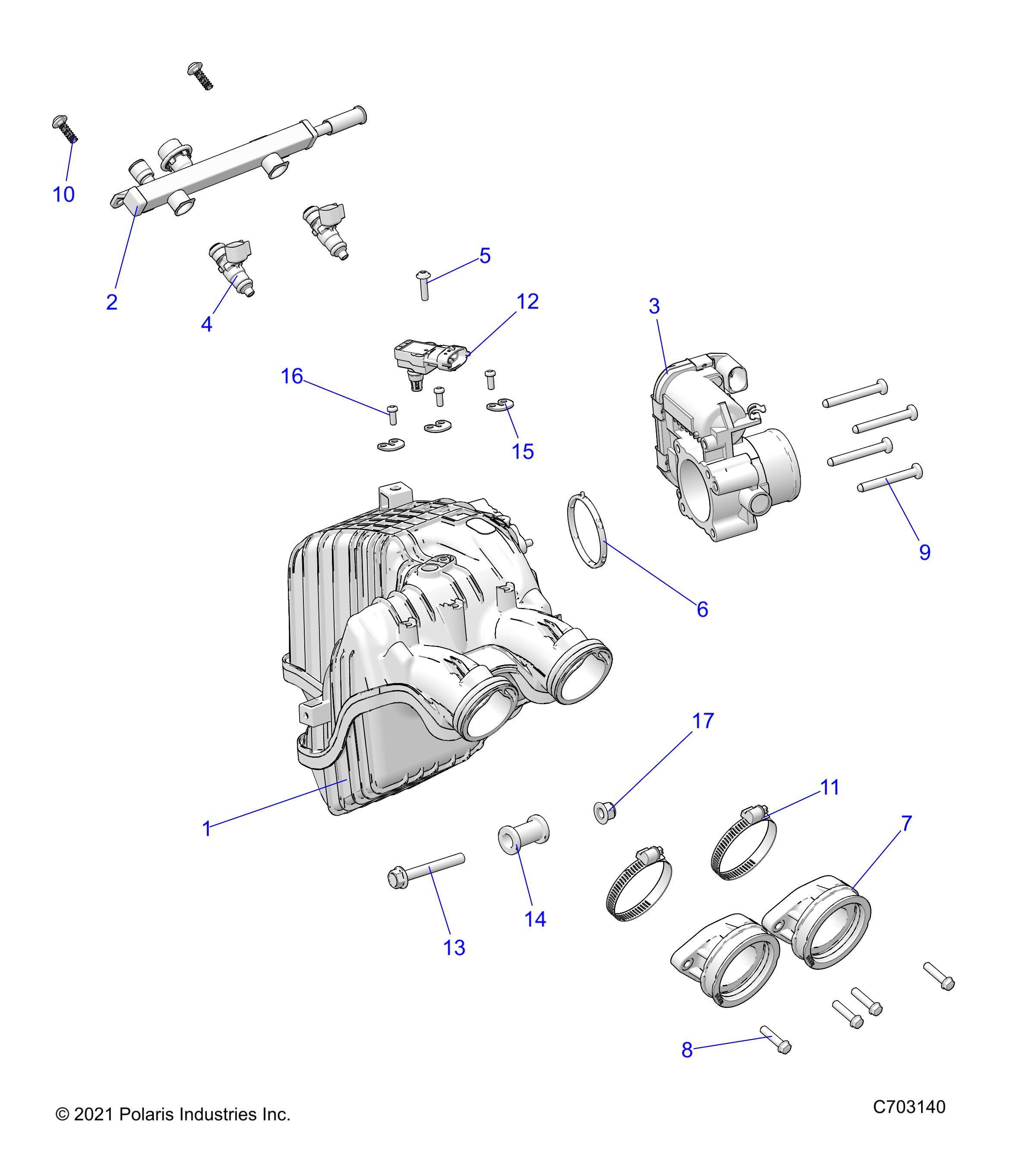 Part Number : 2521387 FUEL INJECTOR