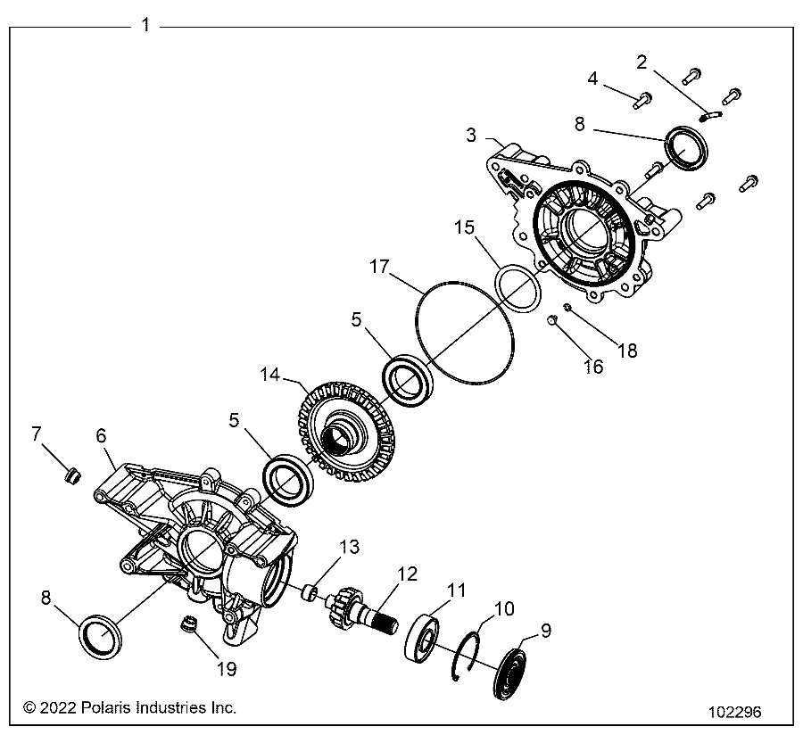 Part Number : 3233881 SHAFT-PINION 10T STRAIGHT BVL