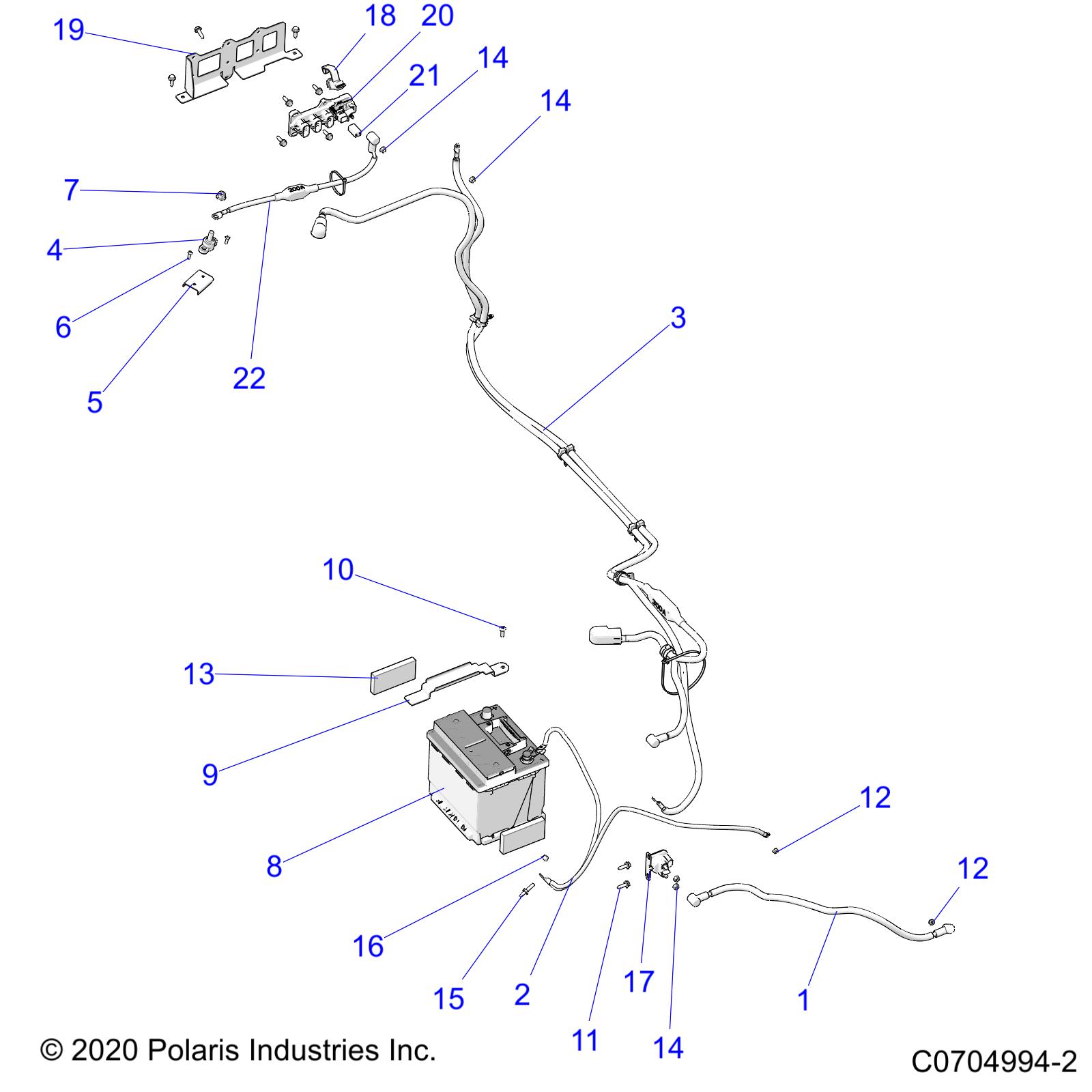 Part Number : 4017147 FUSED JUMPER CABLE ACCESSORY