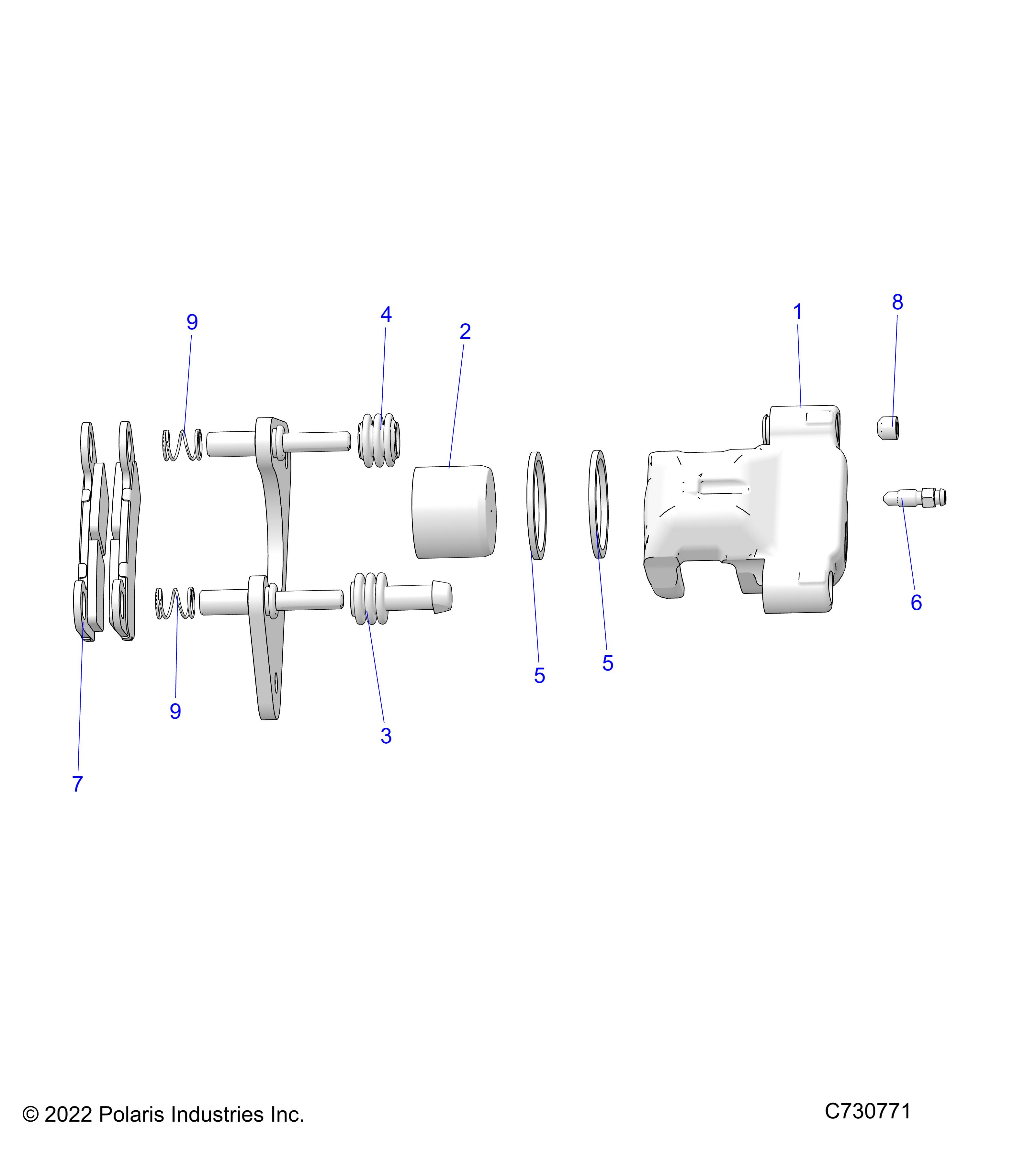 Part Number : 5138775 BRAKE PISTON  1.5  AL  GROOVED