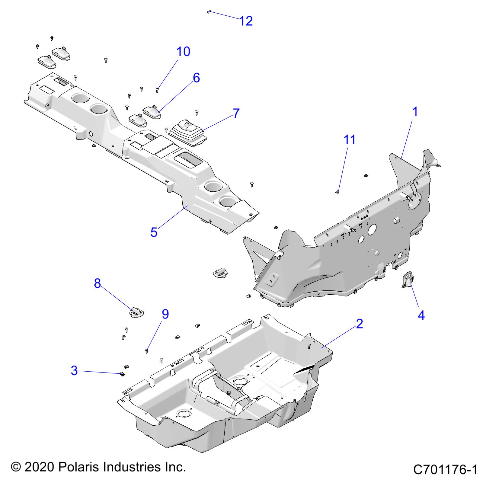 Part Number : 2636842-070 MAIN ROUTERED FIREWALL ASM GLO