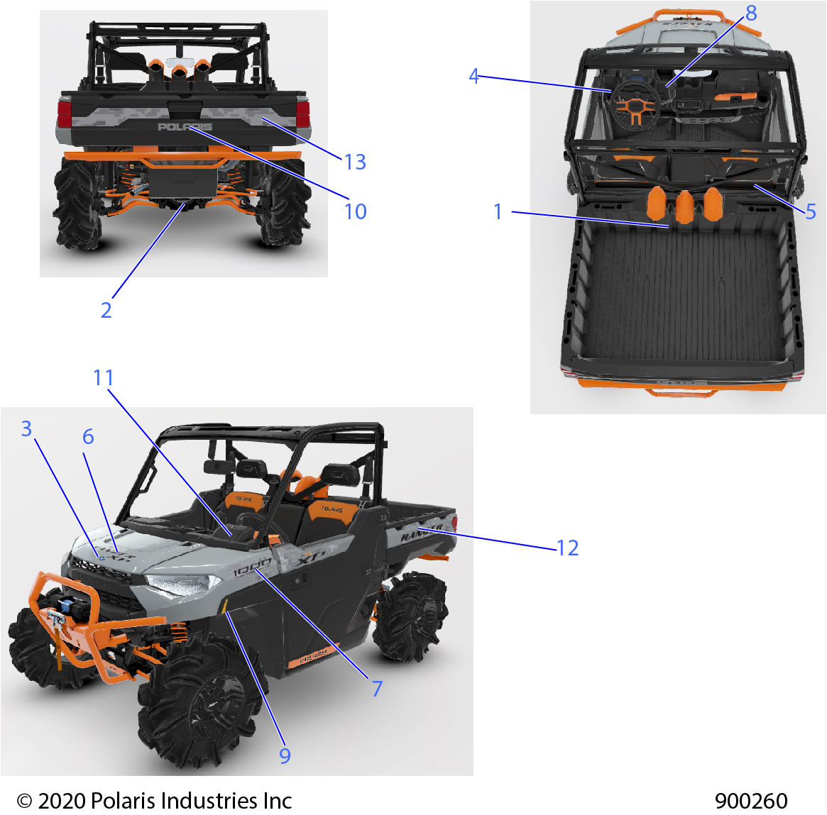 Part Number : 7196031 DECAL-TAILGATE LH