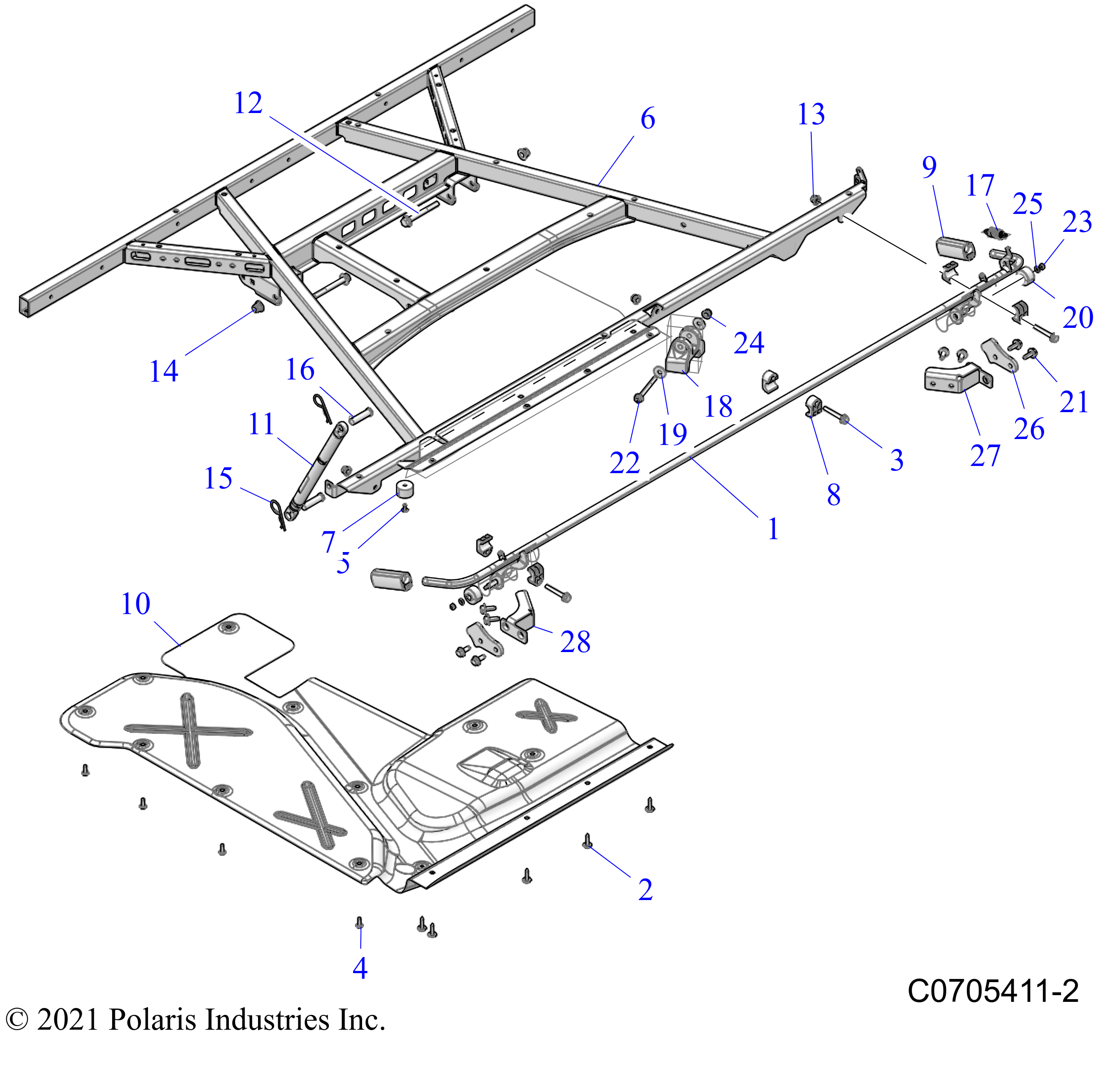 Part Number : 5271528 SHIELD-BOX CARGO