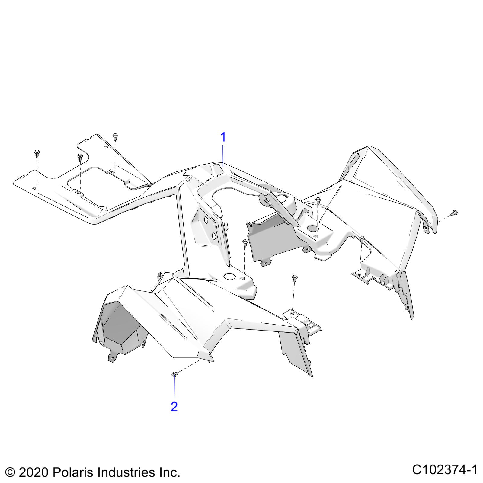 Part Number : 2636432-647 ASM-CAB FR SVC HDPE O.BURST