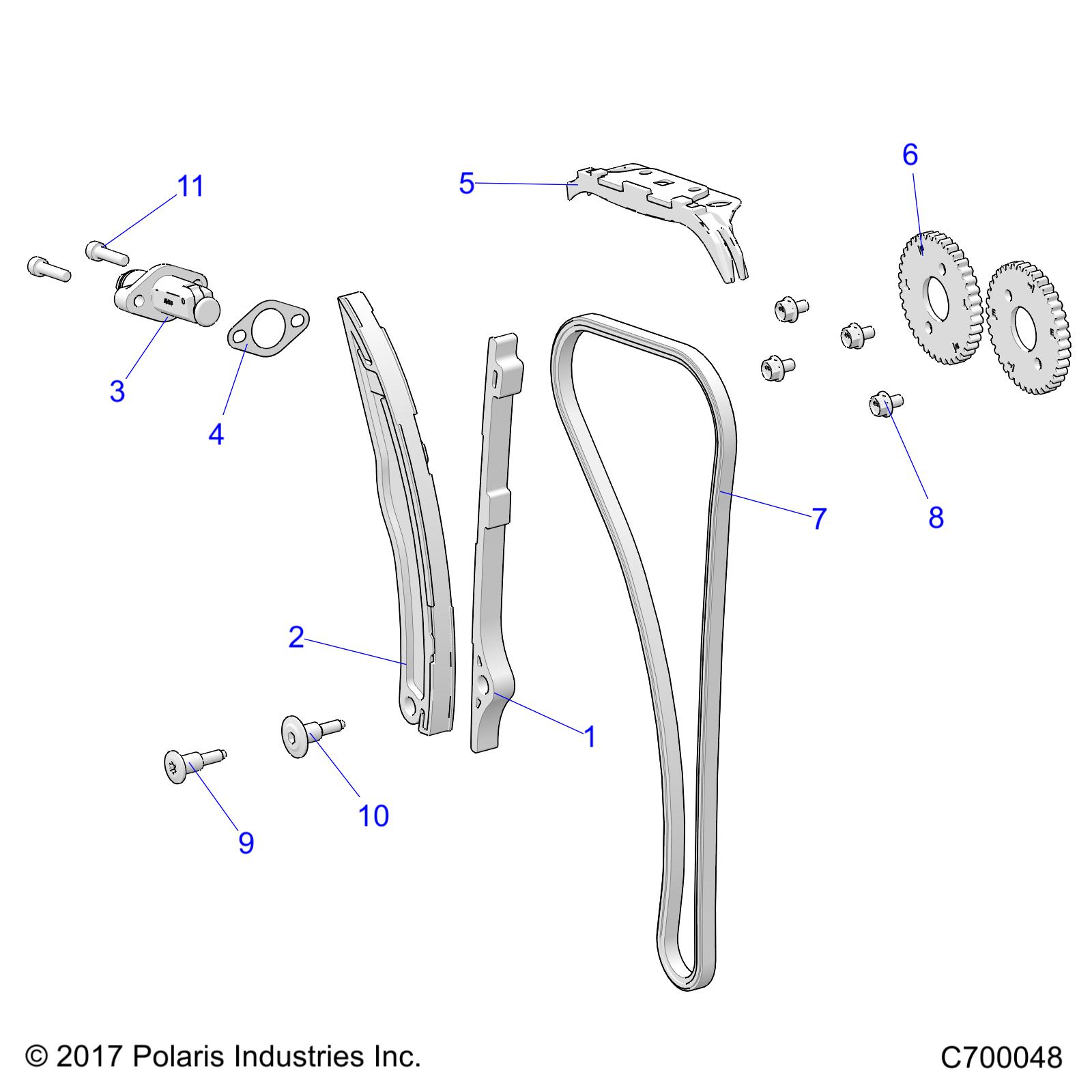 Part Number : 3023492 TENSIONER-RATCHETING MECH