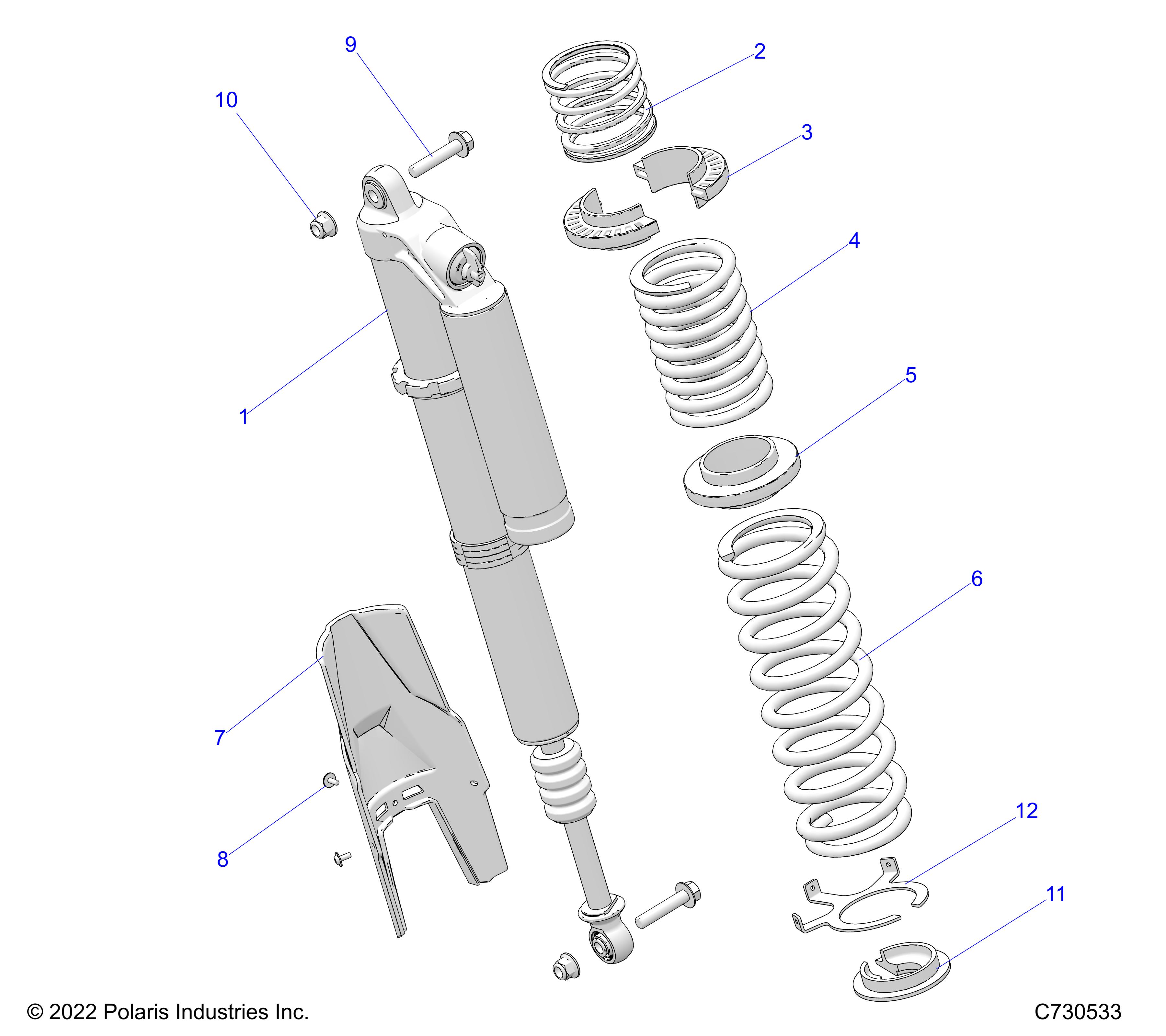 Part Number : 5264143 SHOCK GUARD BRACKET