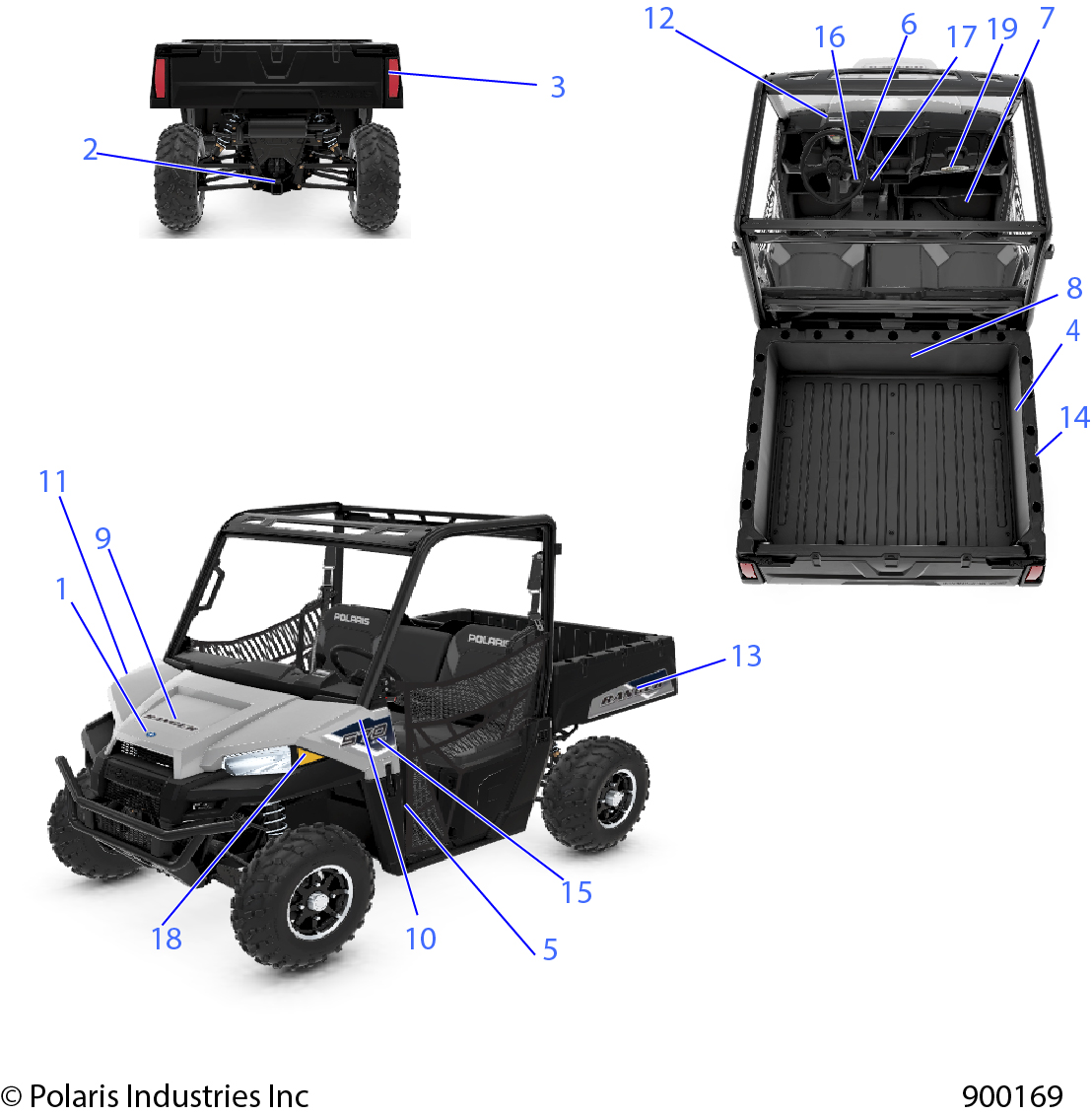 Part Number : 7191501 DECAL-HOOD CNTR