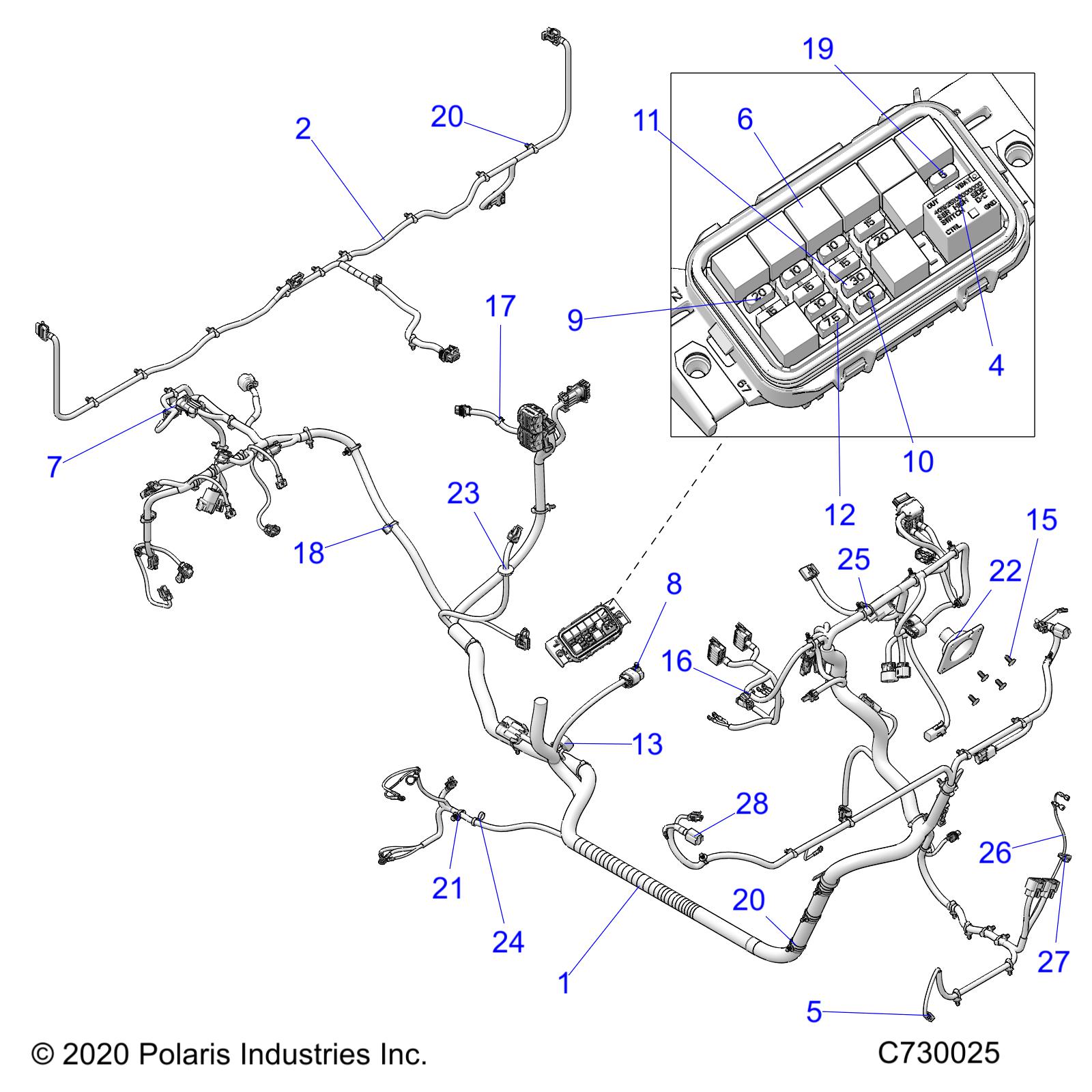 Part Number : 7082414 CLIP-FIR TREE 9.7-10.0MM HOLE