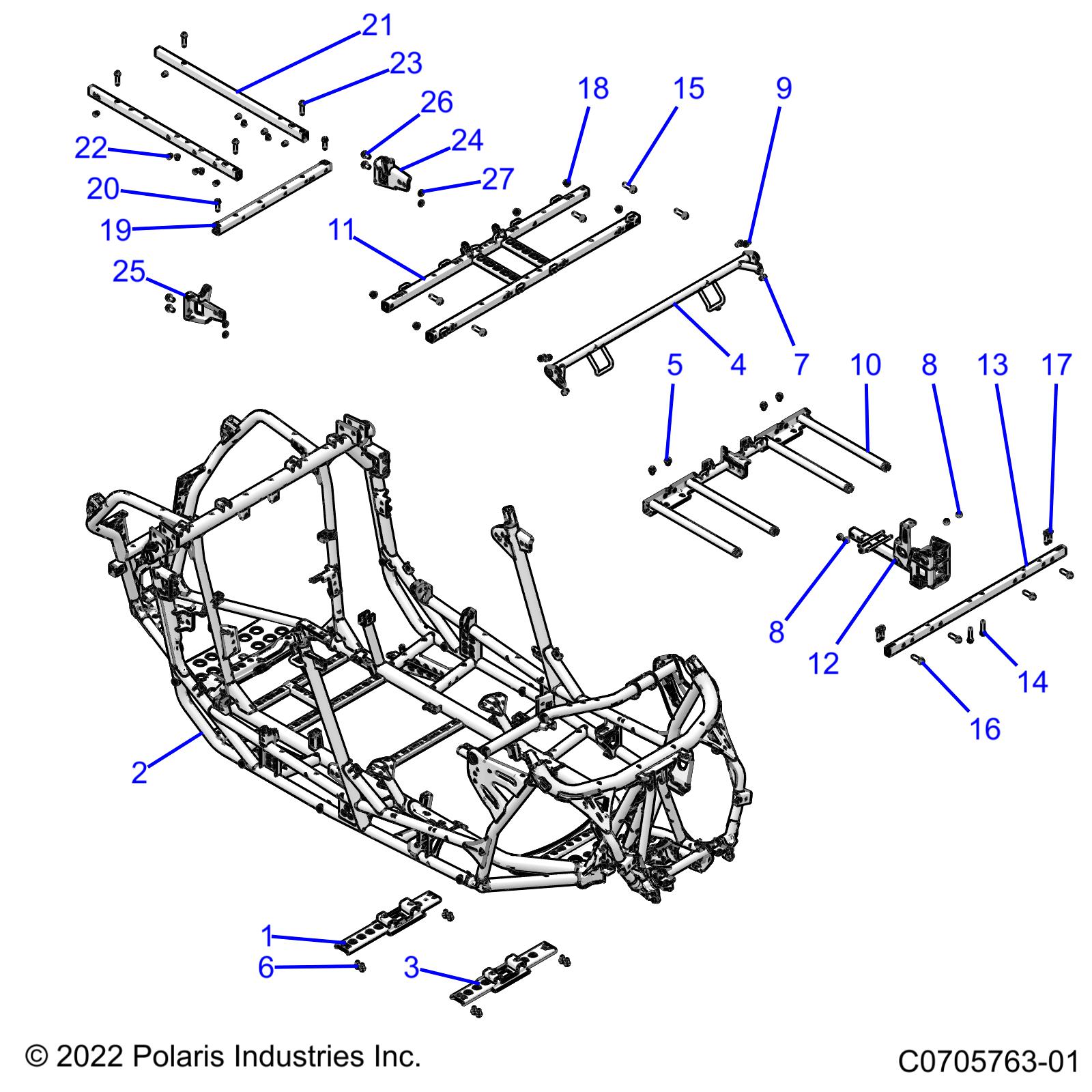 Part Number : 7518695 BOLT-M8X1.25X16 HXHDFLG W/PTCH