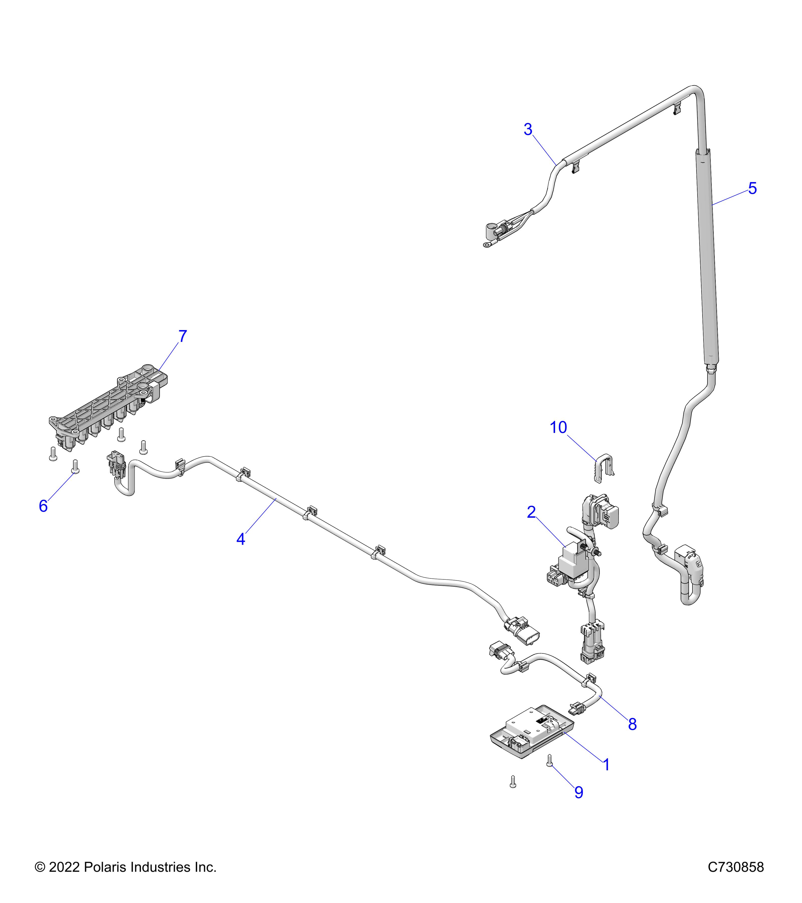 Part Number : 2414242 HARNESS DOME LIGHT HVAC ZS