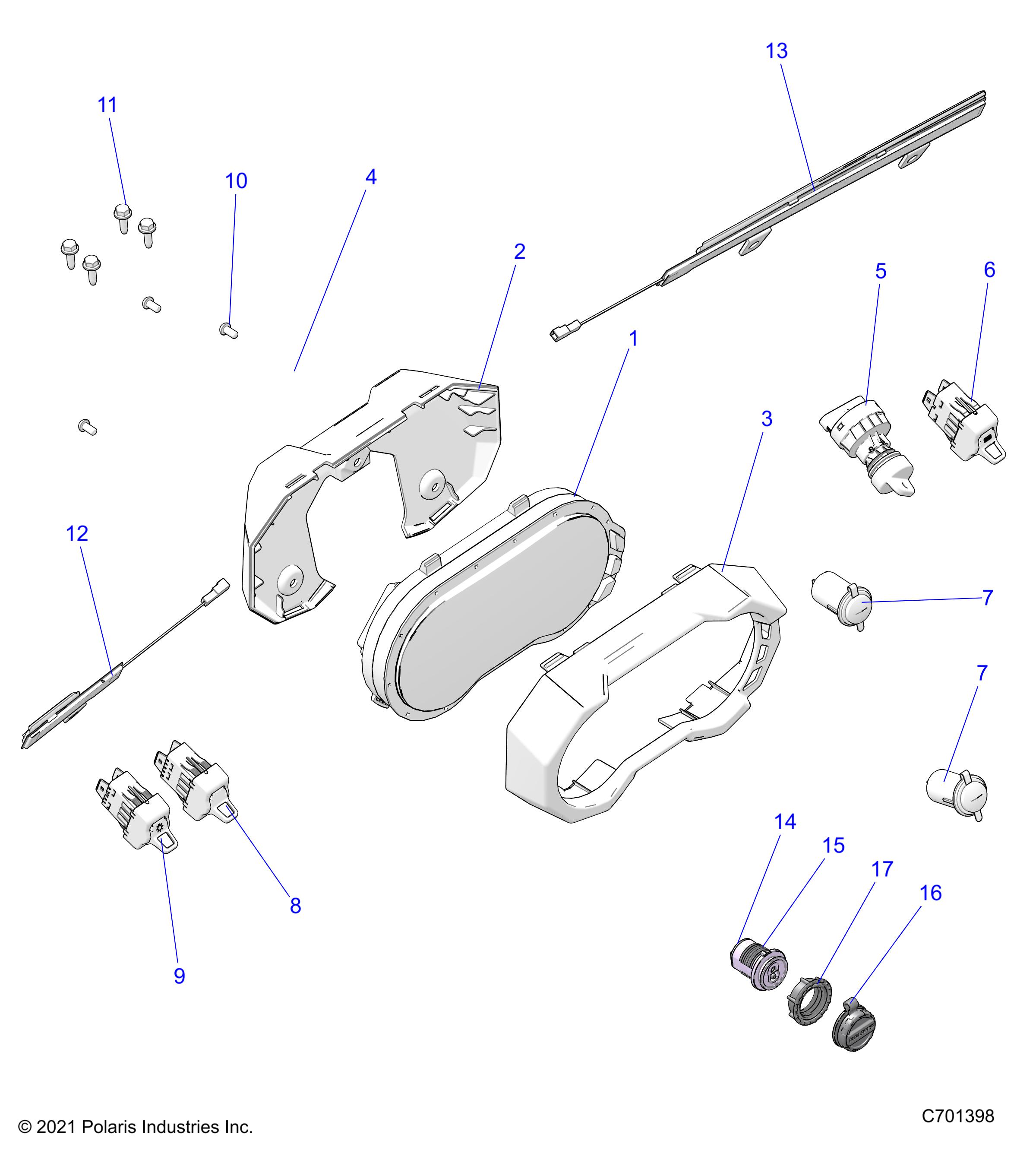 Part Number : 4018462 SWITCH-DRIVER MODE