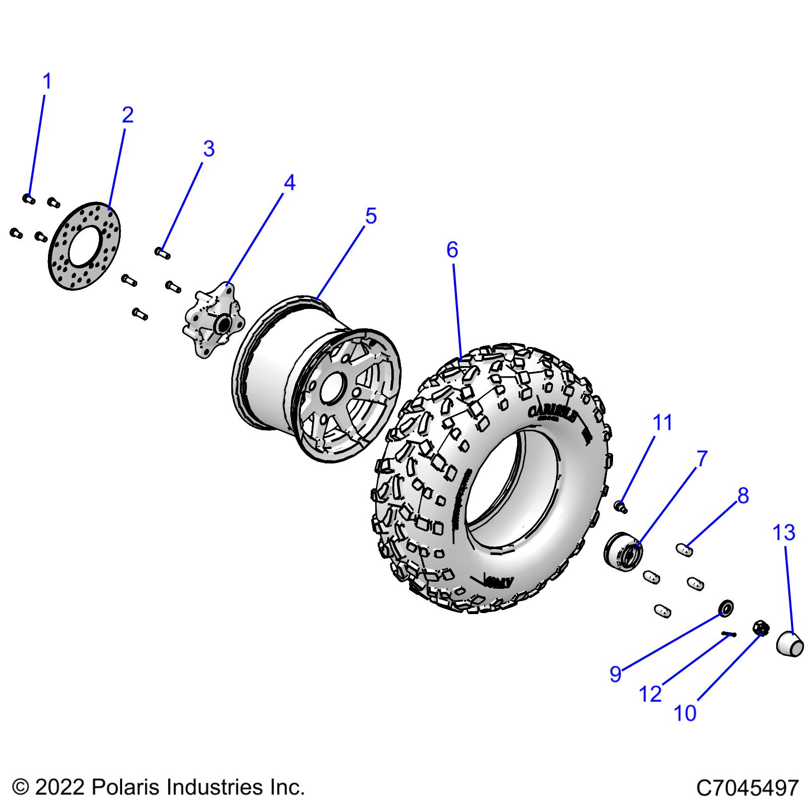 Part Number : 1521105-067 RIM  12 X 8  CAST GS BLK