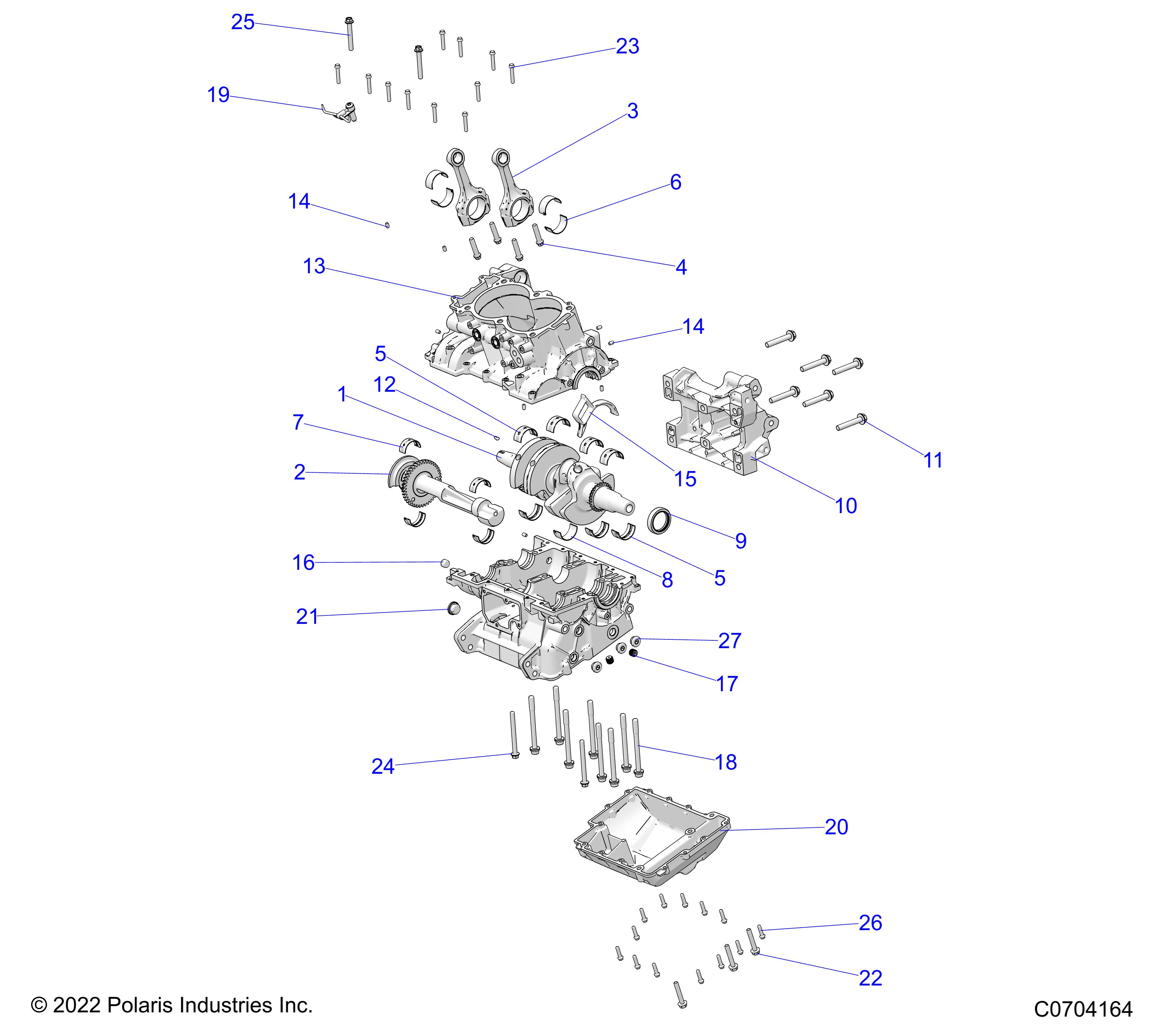 Part Number : 7517793 SCR-M8X1.25X50 HX/FL-Y