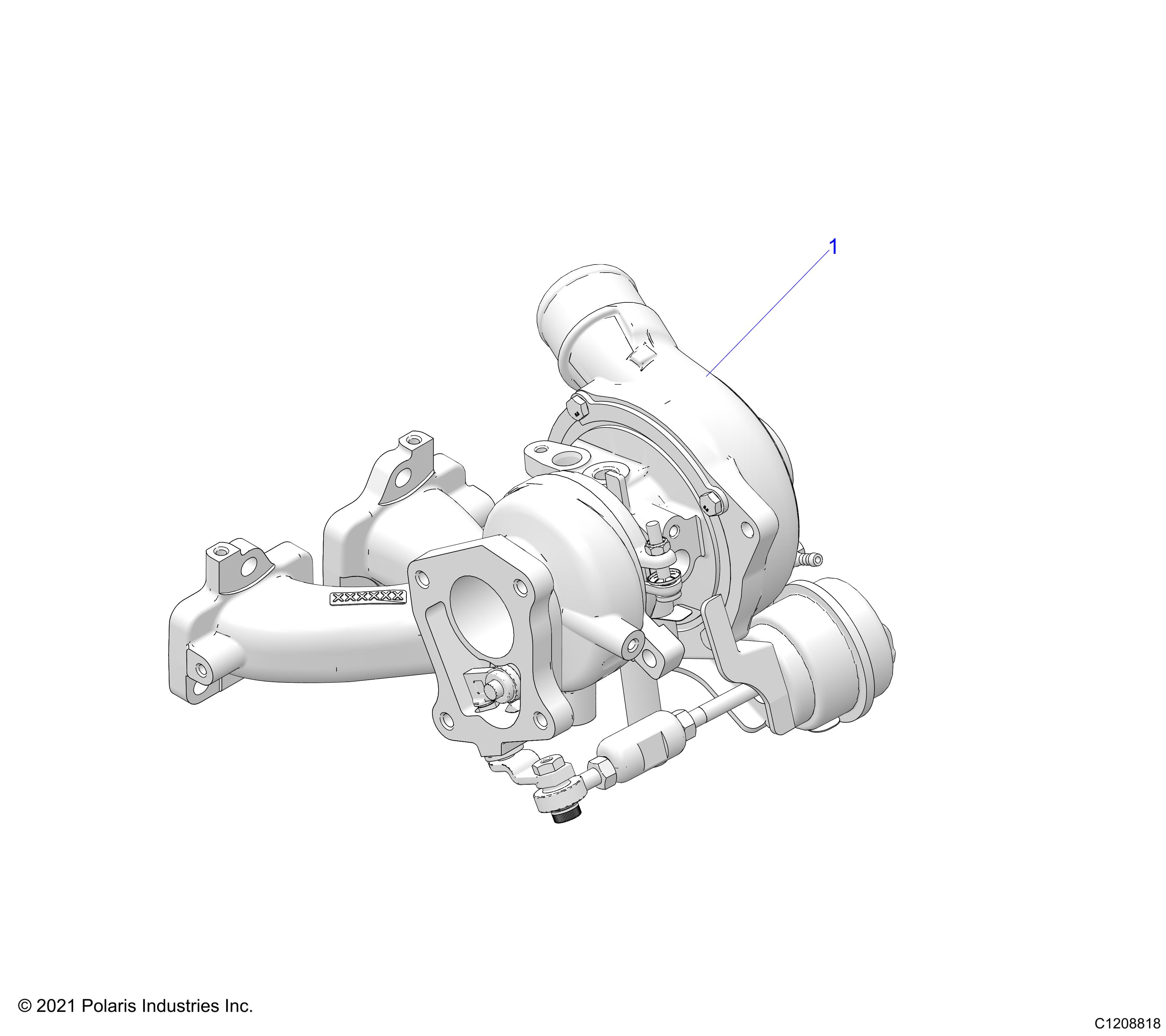 Foto diagrama Polaris que contem a peça 2205930