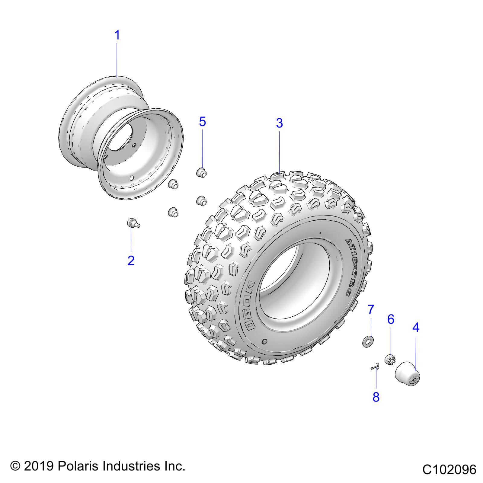 Part Number : 7556336 WASHER-.560X1.10X.110 Y