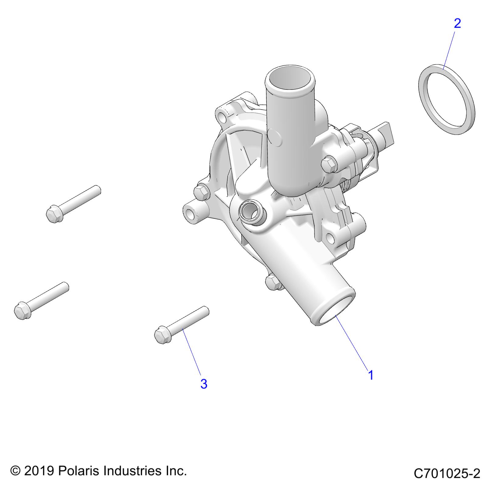 Part Number : 1205015 WATERPUMP ASSEMBLY