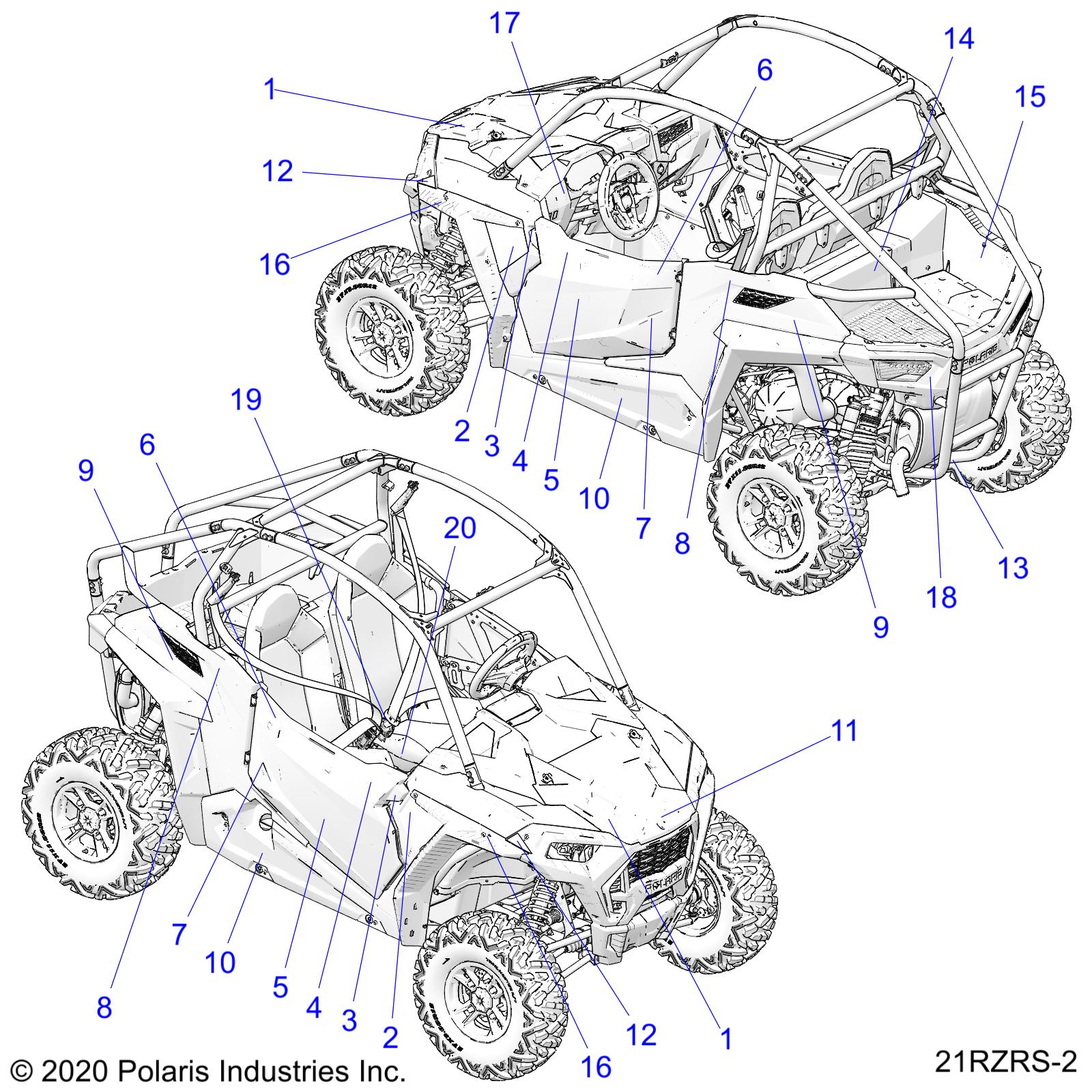 Part Number : 7187463 AMBER REFLECTOR DECAL  RIGHT