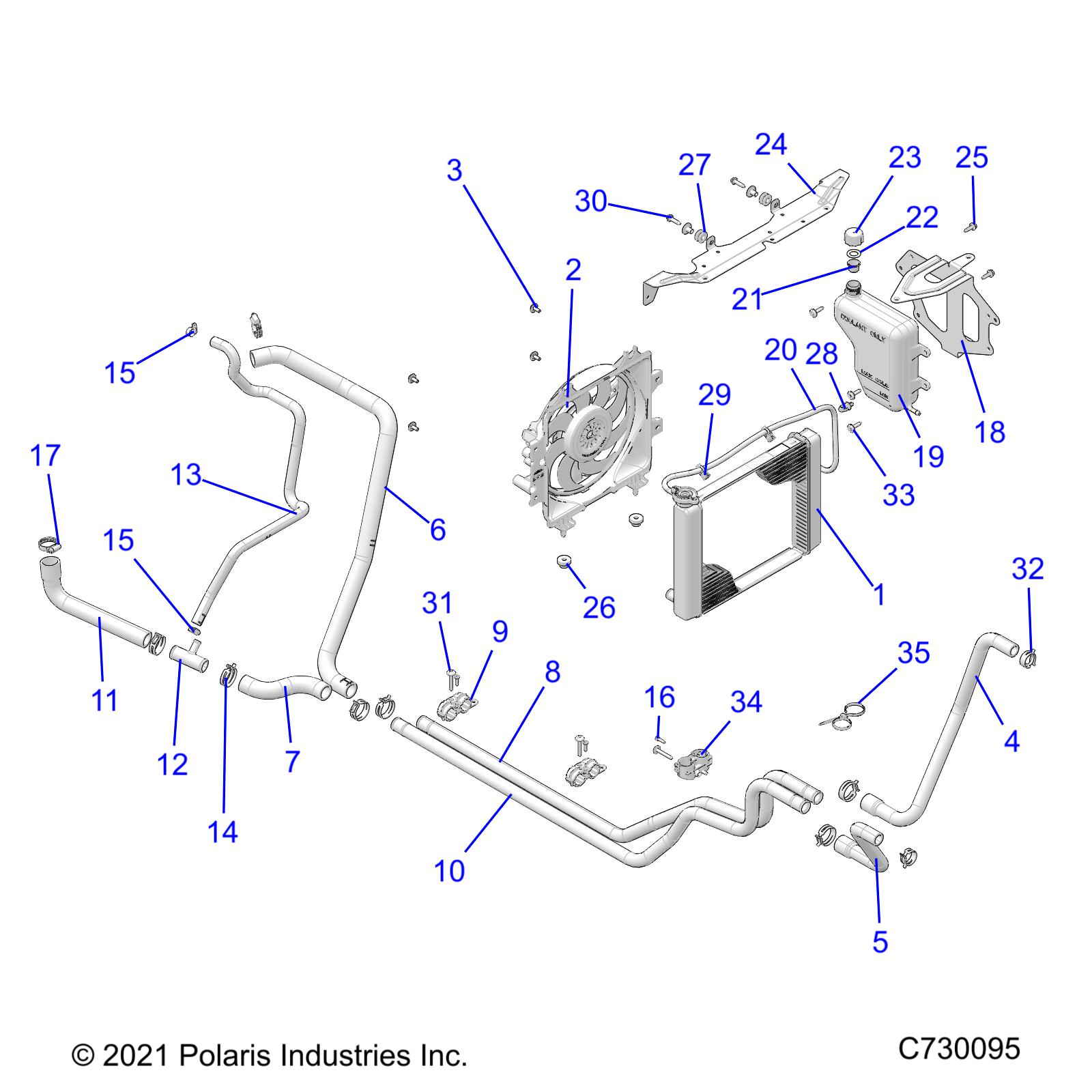 Part Number : 5143868 TUBE-COOLANT 1