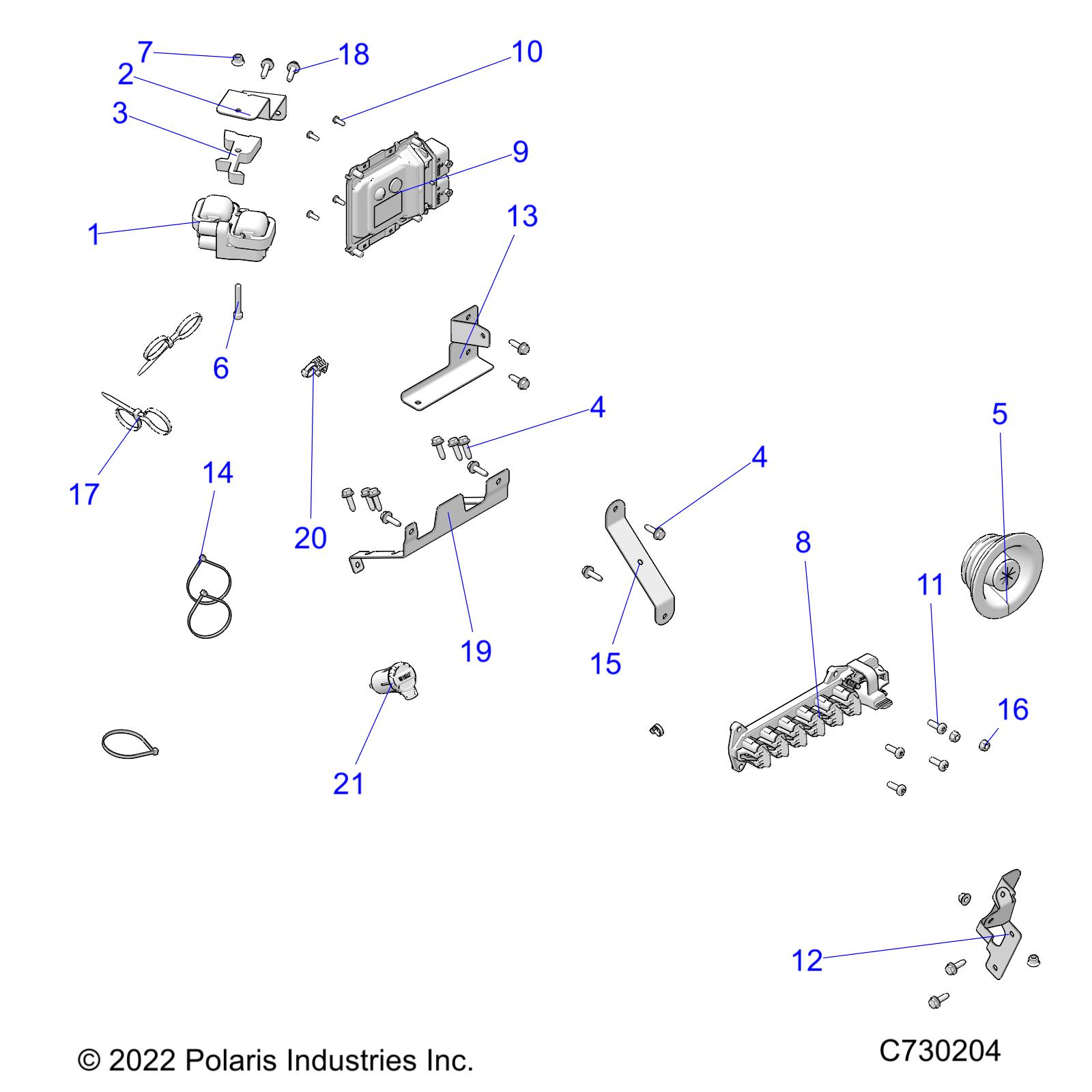 Part Number : 7520715 SCR-TFHFL-M6X1.0X25 ZY3