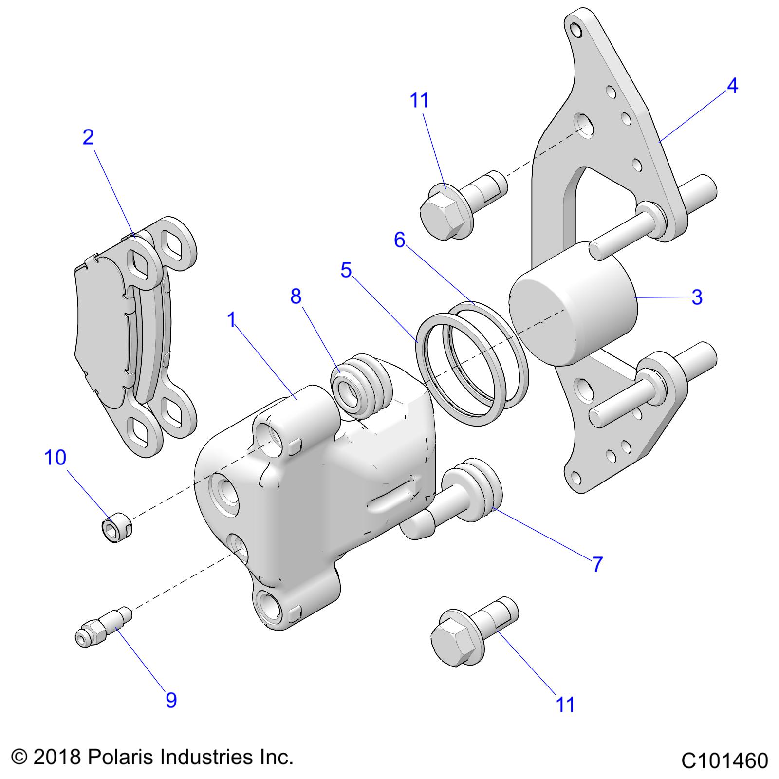 Part Number : 1913273 ASM-CLPR BRK WL 1.5 FRT RH 257