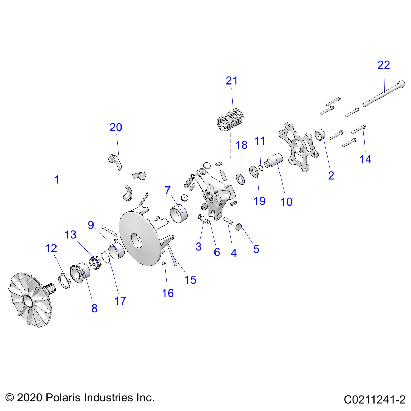 Part Number : 5140729 CLUTCH SPACER  P90X