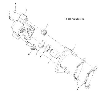 Part Number : 2208934 K-ASM HD PAD  BRK 1.5