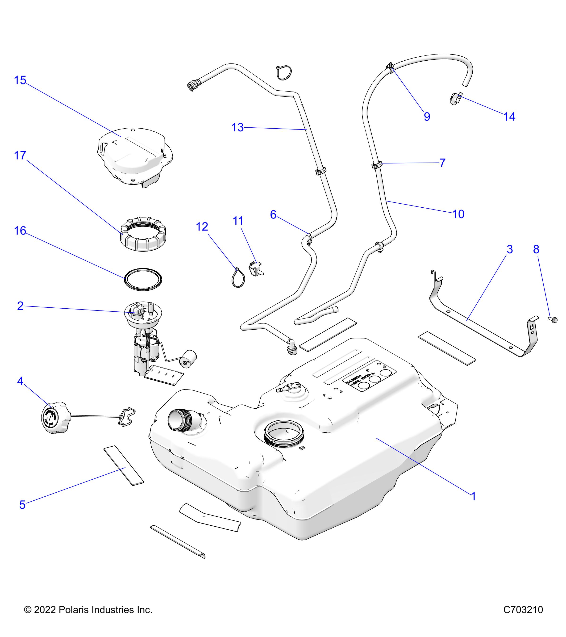 Part Number : 7082836 CLIP FIR-TREE DOUBLE LOOP