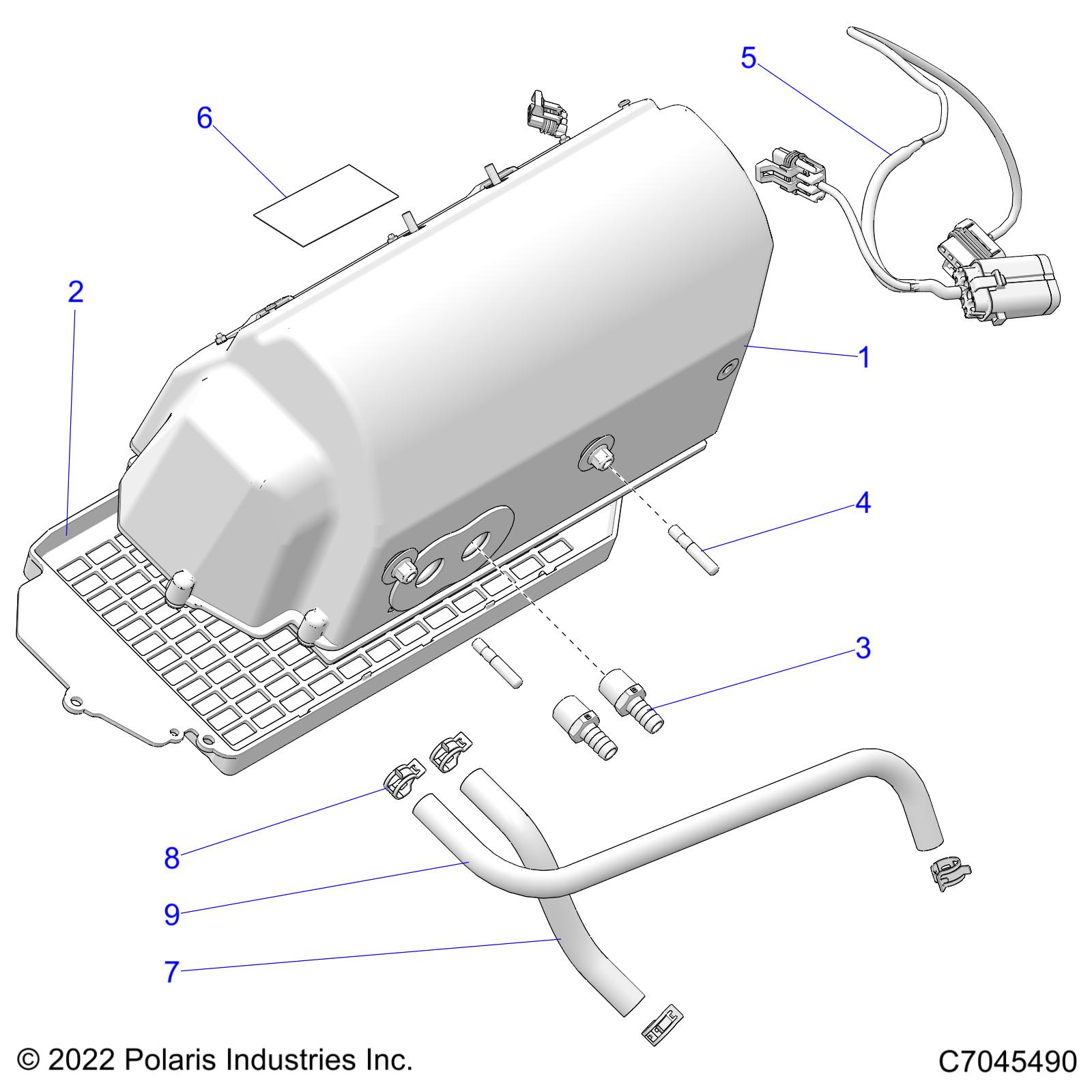 Part Number : 5416358 HEATER RETURN HOSE