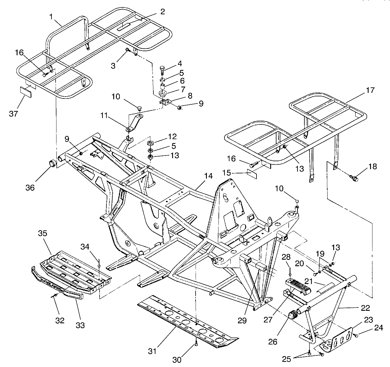 Part Number : 5220981 SKID-PLATE FR.BUMPER