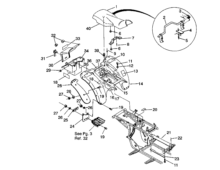 Part Number : 2681724-143 SEAT ASM (ATV) LT.GRY