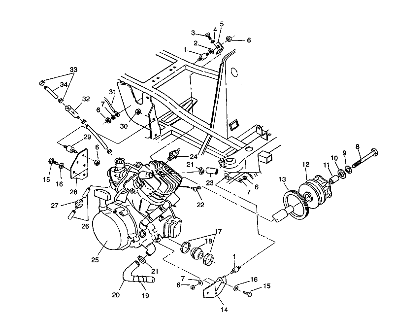 Part Number : 5410421 CLUTCH INTAKE BOOT