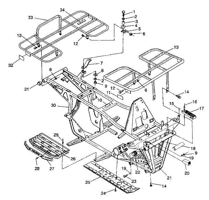 Part Number : 2670134 REFLECTOR ASSEMBLY  AMBER