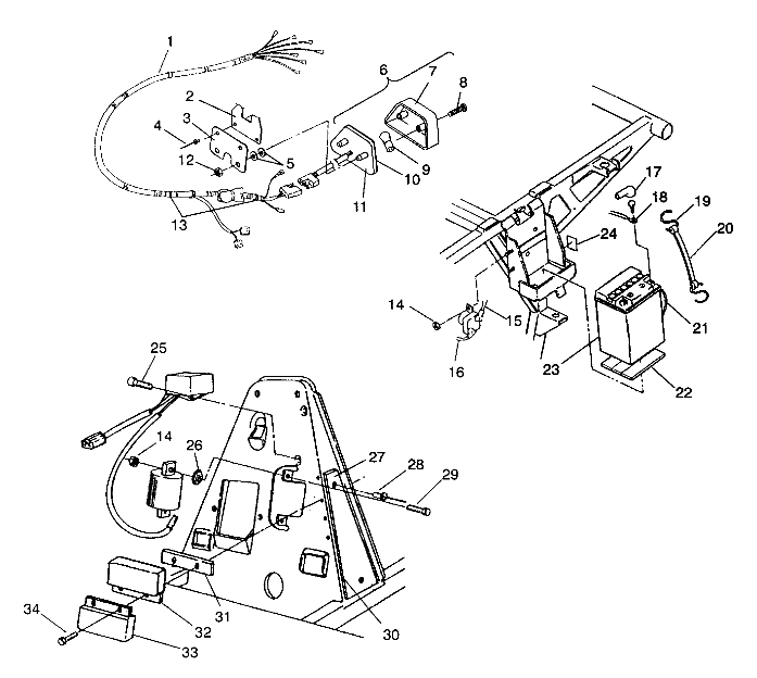 Part Number : 2432034 TAILLIGHT ASSEMBLY