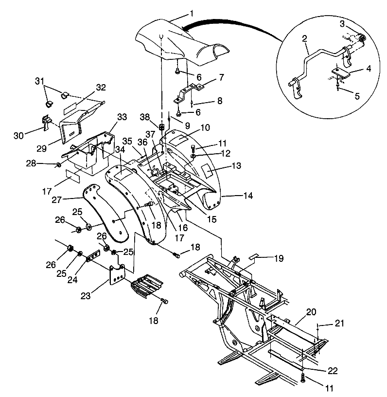 Part Number : 7073761 DECAL CARB.INFO.