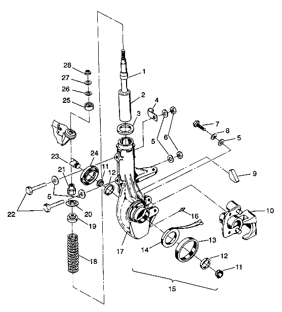 Part Number : 1843045 HUBSTRUT ASM LH